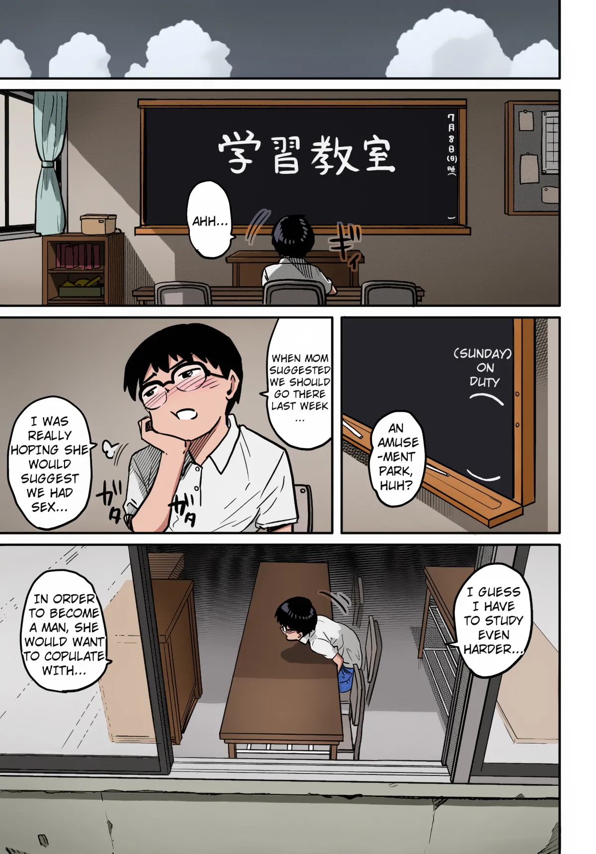 Hahaoya Shikkaku Elite Oyako no M Buta Netorare Tenraku Jinsei Chapter 1 - page 185