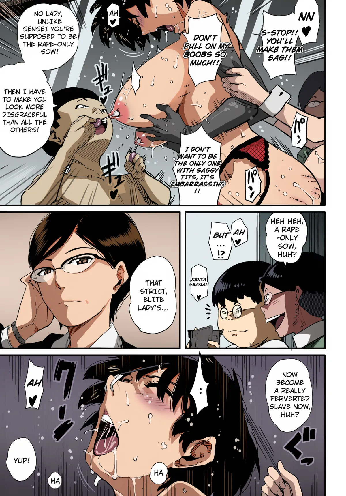 Hahaoya Shikkaku Elite Oyako no M Buta Netorare Tenraku Jinsei Chapter 1 - page 359