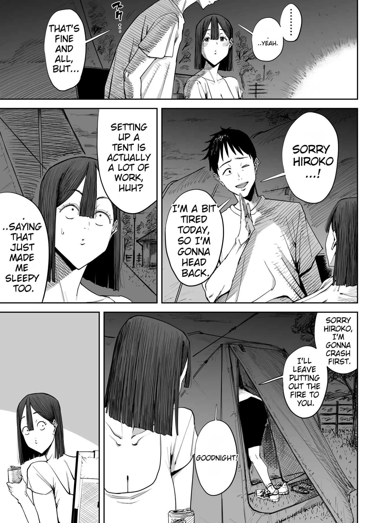 The Story of Fucking a Married Woman with a Huge Ass Until Morning Chapter 1 - page 10