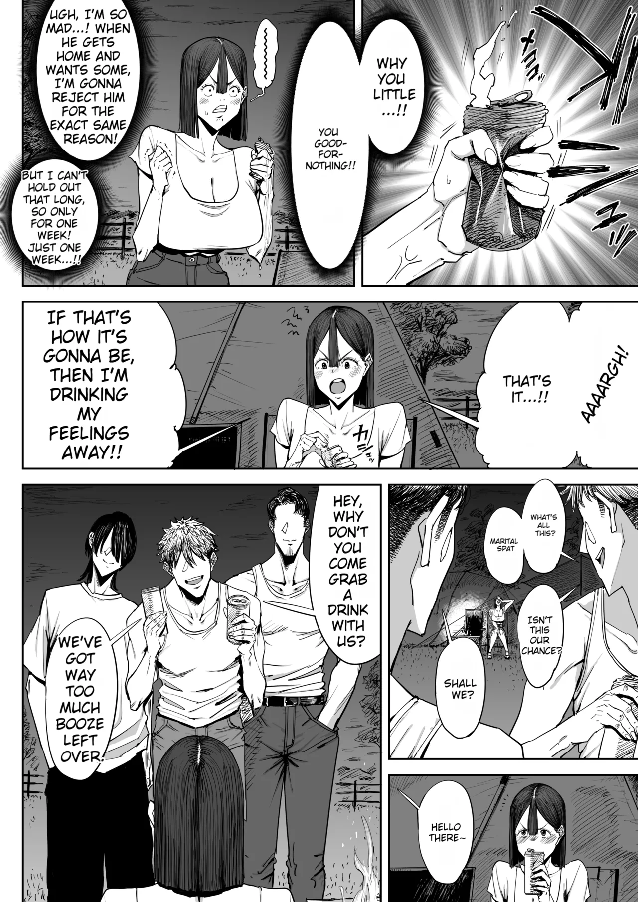 The Story of Fucking a Married Woman with a Huge Ass Until Morning Chapter 1 - page 11