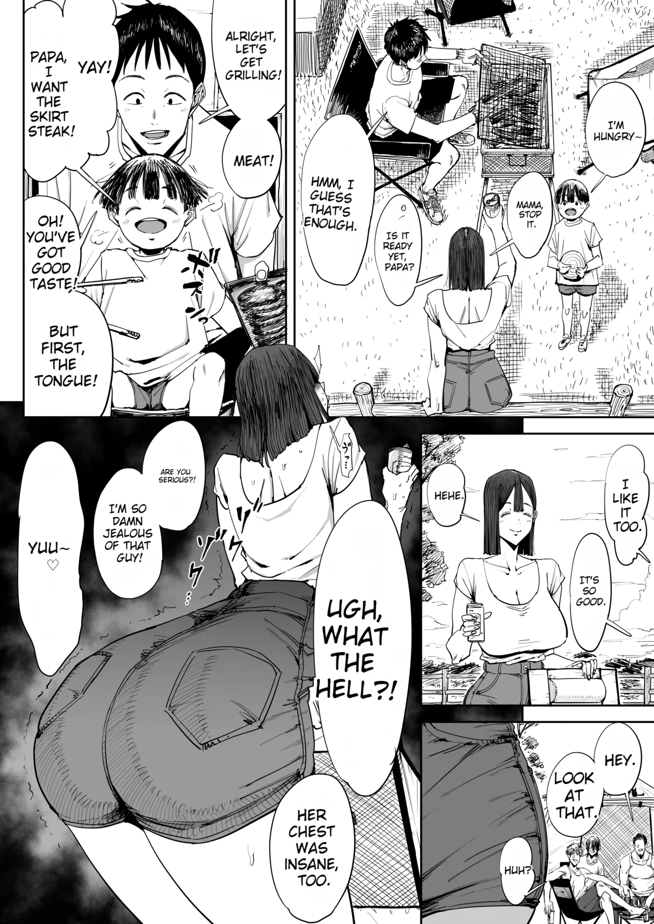 The Story of Fucking a Married Woman with a Huge Ass Until Morning Chapter 1 - page 7
