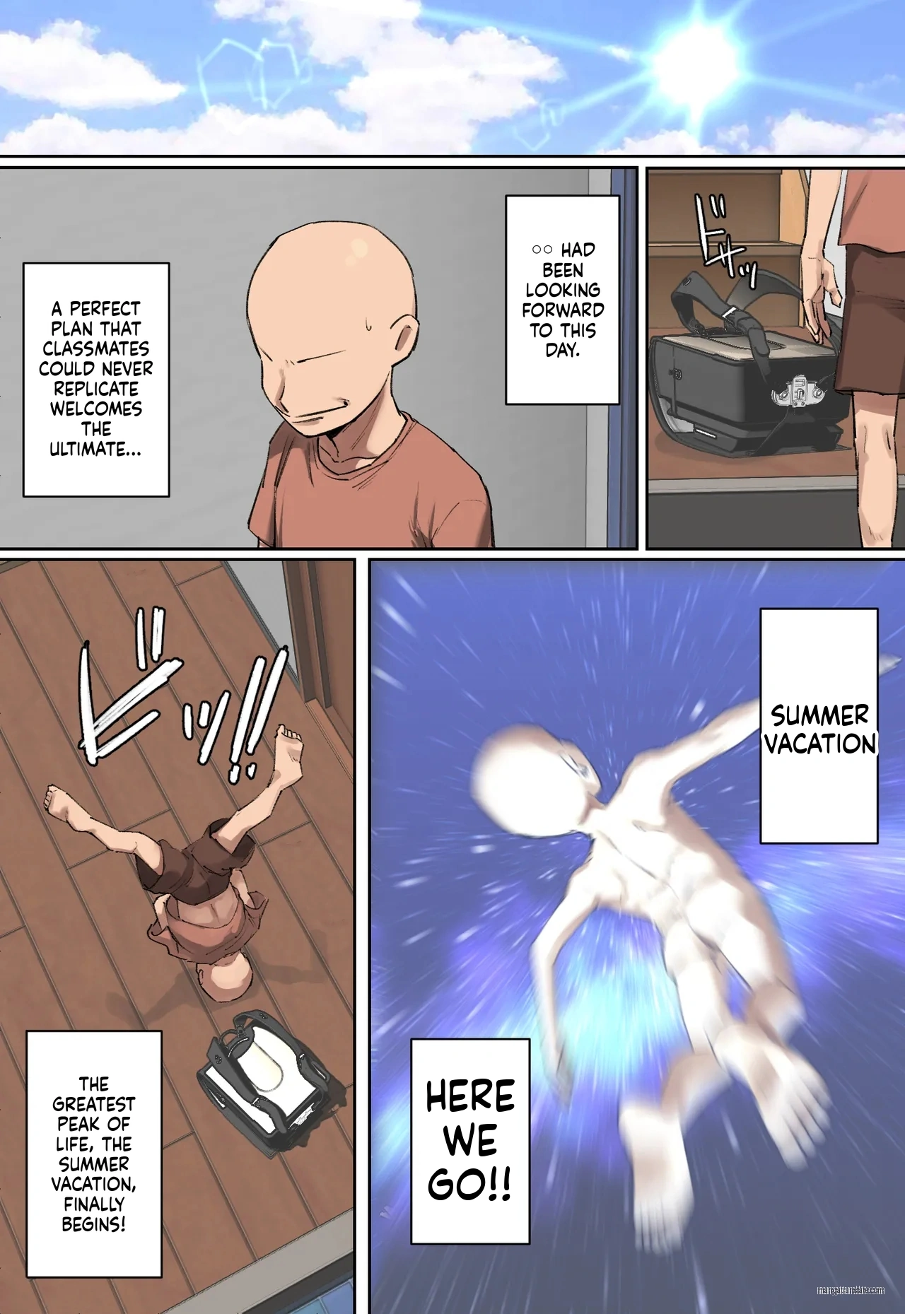 【 tanpen 】Boku no Kyūkyoku no Natsuyasumi!! Chapter 1 - page 3