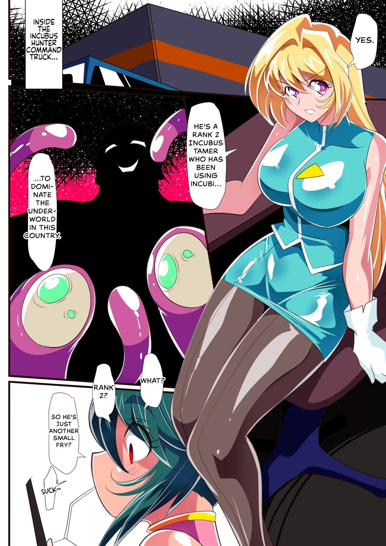 Heroine Harassment Injuu Hunter Little Blossom 1 Chapter 1 - page 22