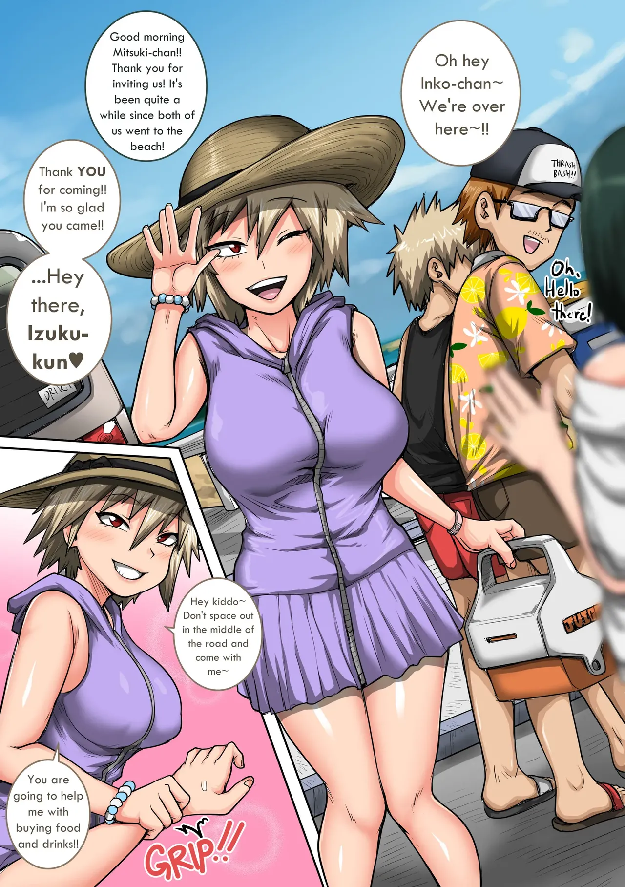 Boku No Harem Academia Chapter 3 - page 25