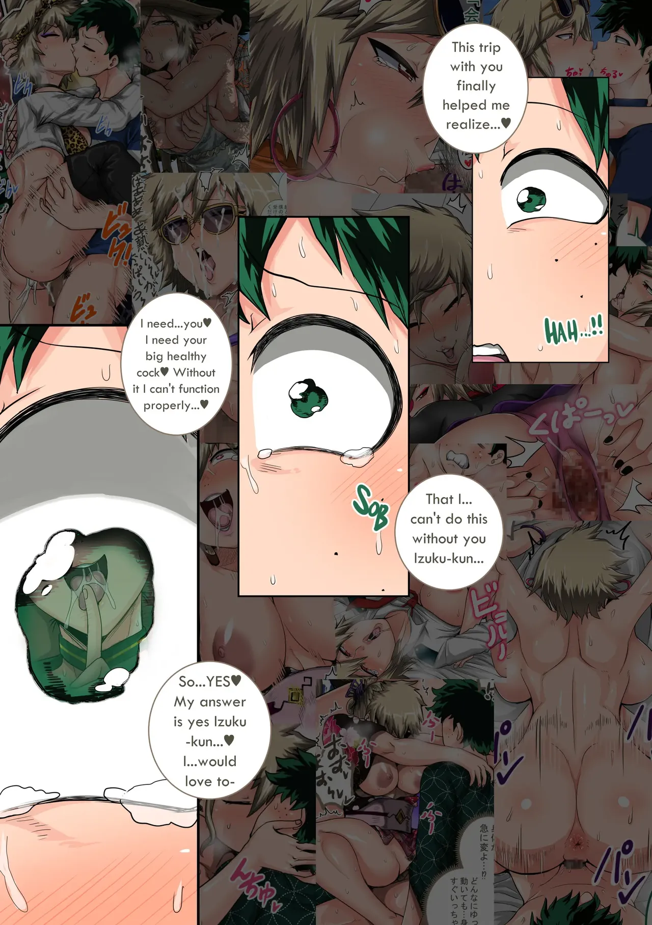 Boku No Harem Academia Chapter 3 - page 153