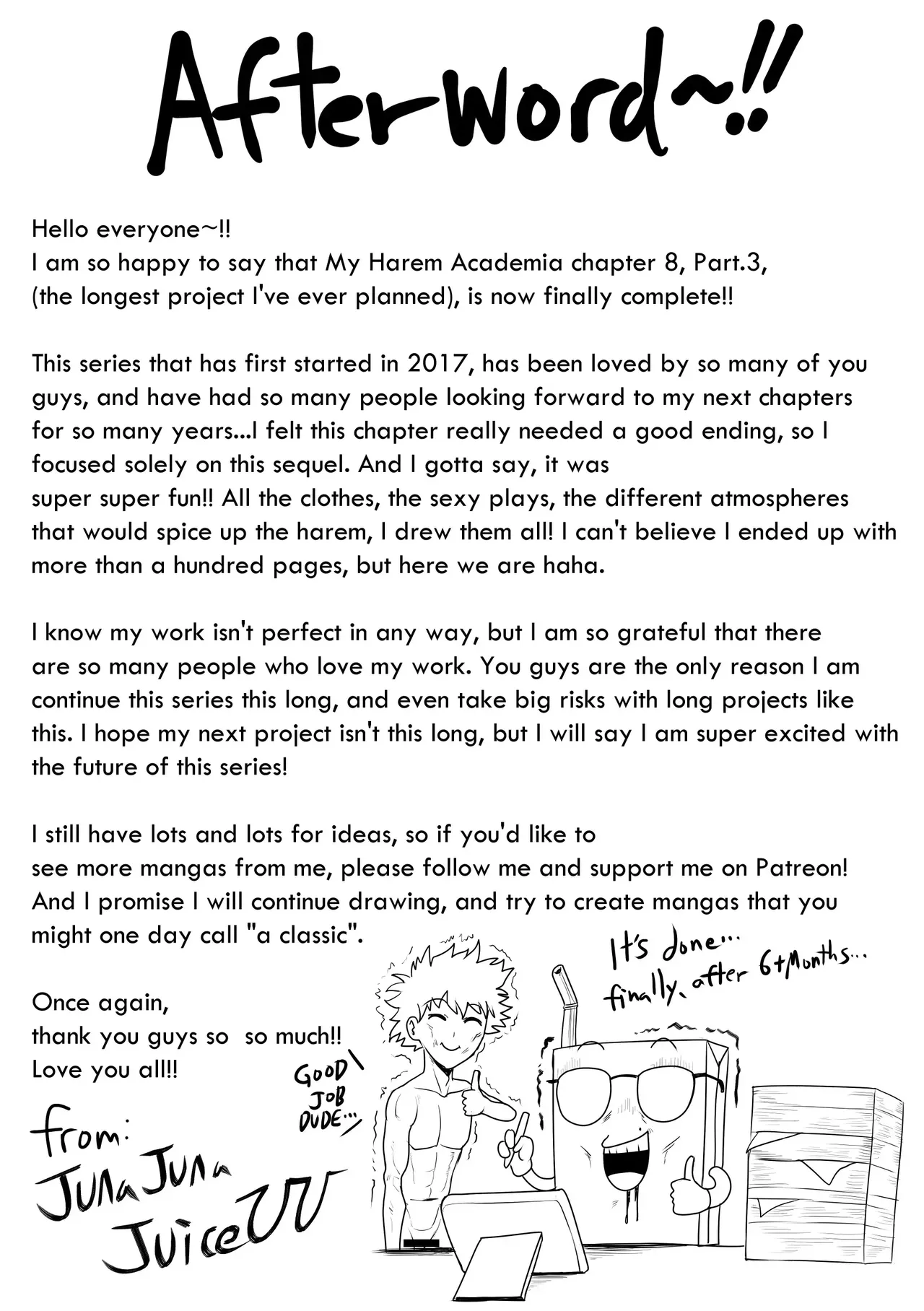 Boku No Harem Academia Chapter 5 - page 1