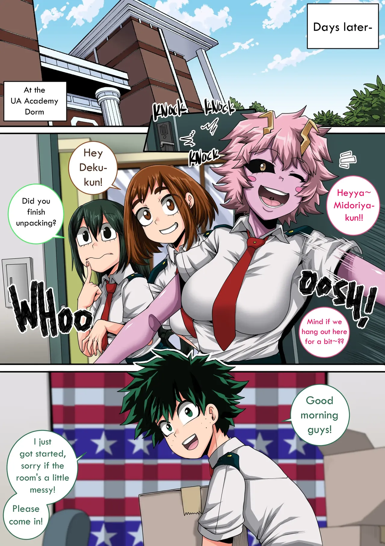 Boku No Harem Academia Chapter 5 - page 107
