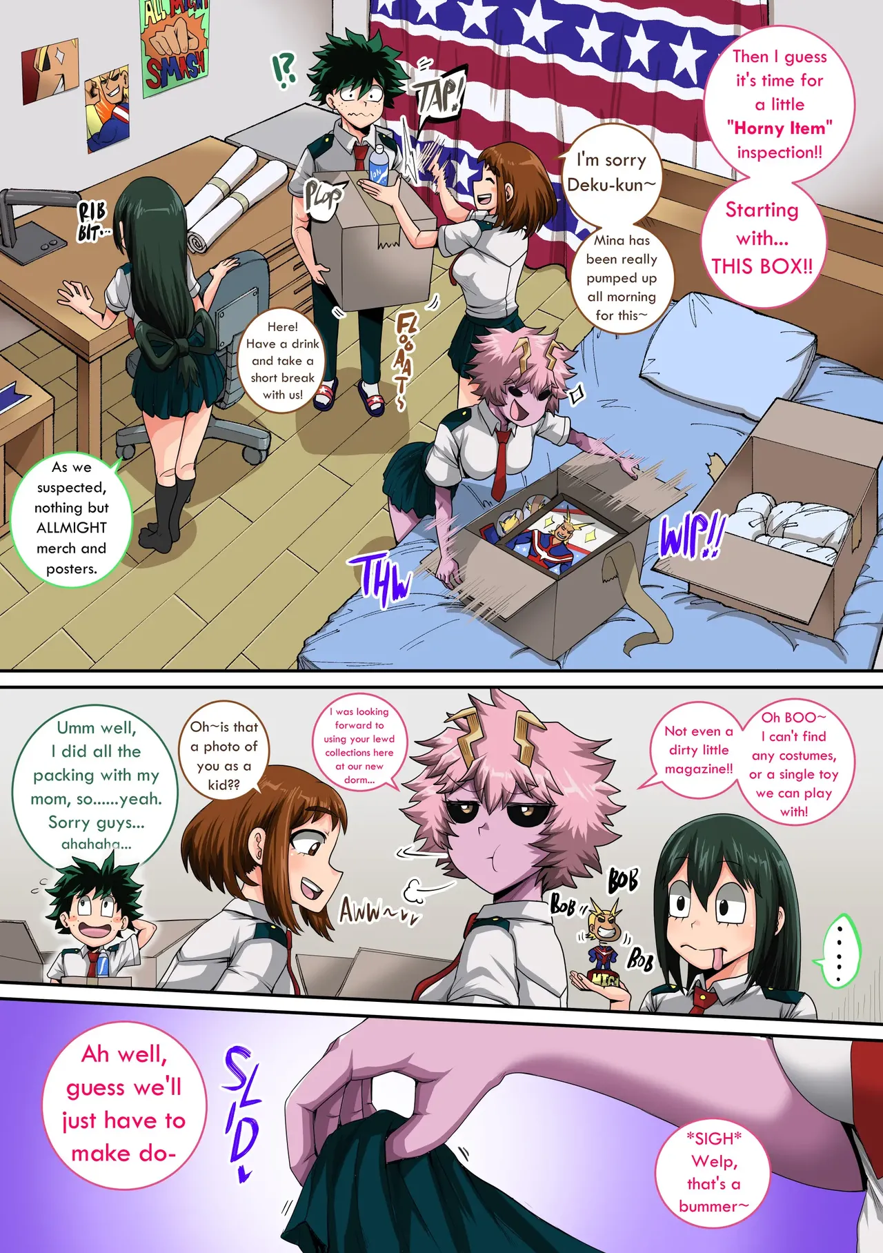 Boku No Harem Academia Chapter 5 - page 108