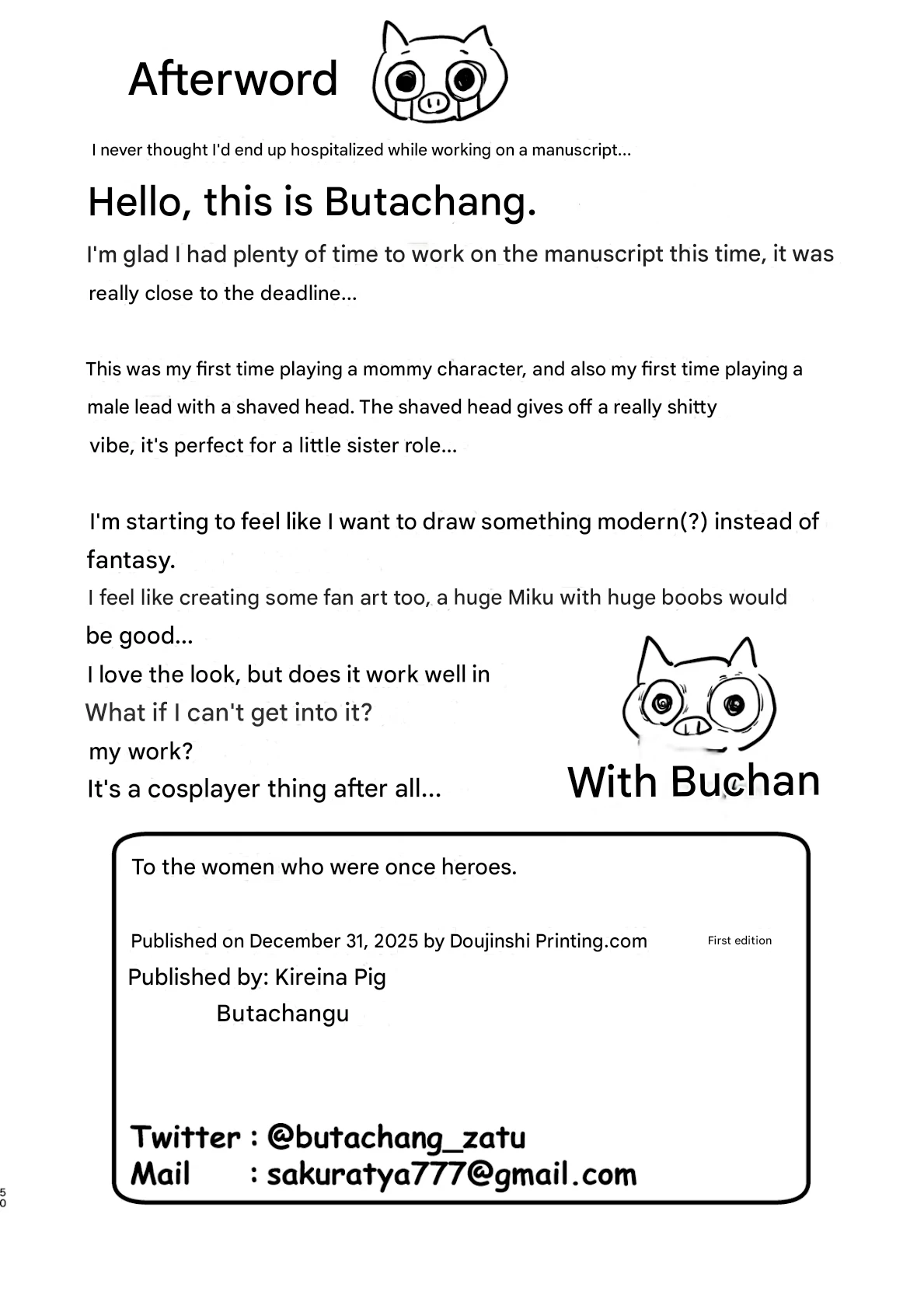 Katsute Eiyu datta, Onna Tachihe - To The Women Who Were Once Heroes Chapter 1 - page 51