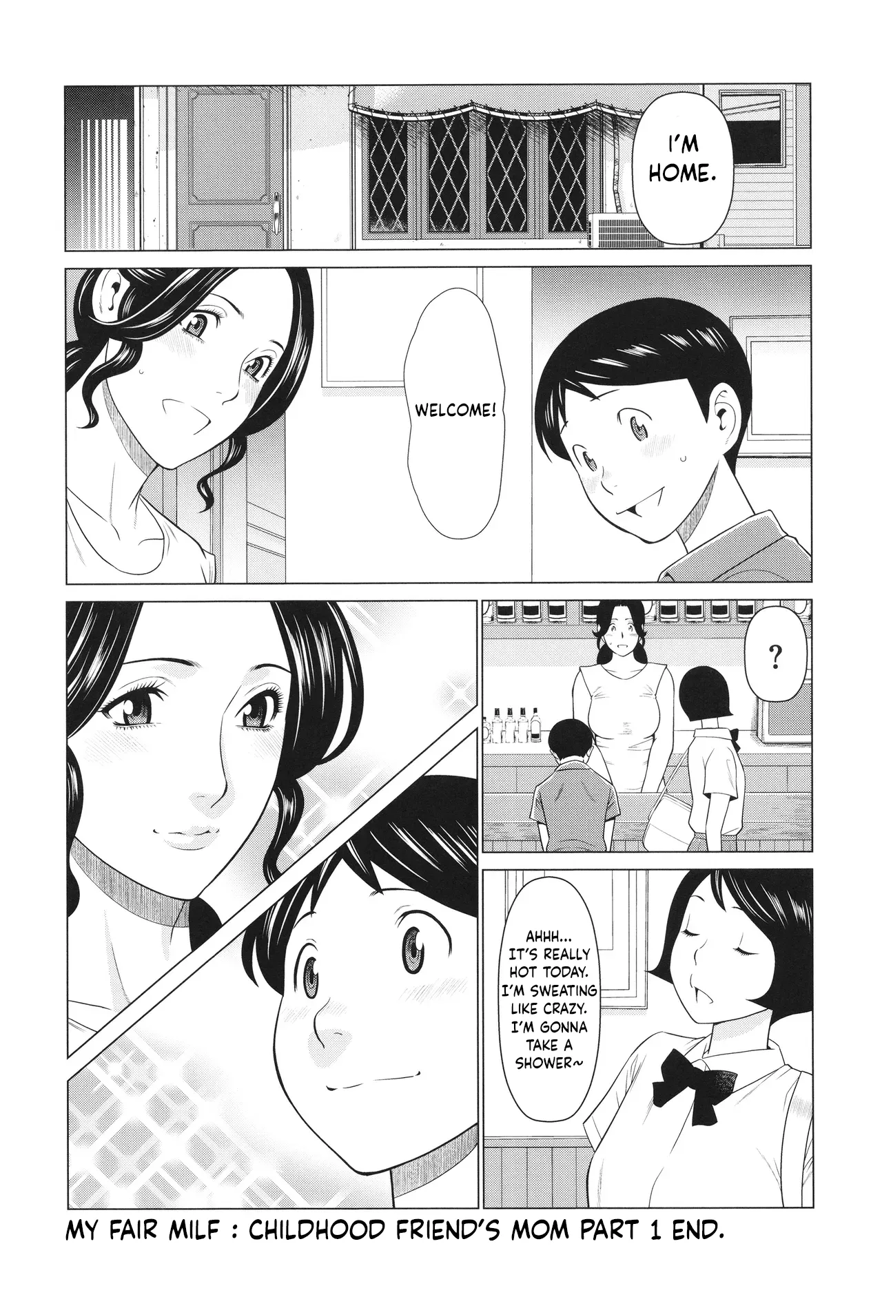 My Fair Milf : My Childhood Friend's Mom Is My Sex Friend Ch.1 Chapter 1 - page 19