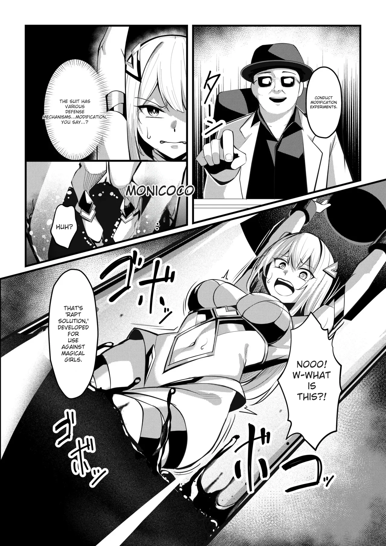 Mahou Shoujo Saint Lily Valkyrie ~Teki Soshiki ni Sennou Choukyou Sareta Mahou Shoujo ga Seishori Sentouin ni Ochiru made~ Chapter 1 - page 14