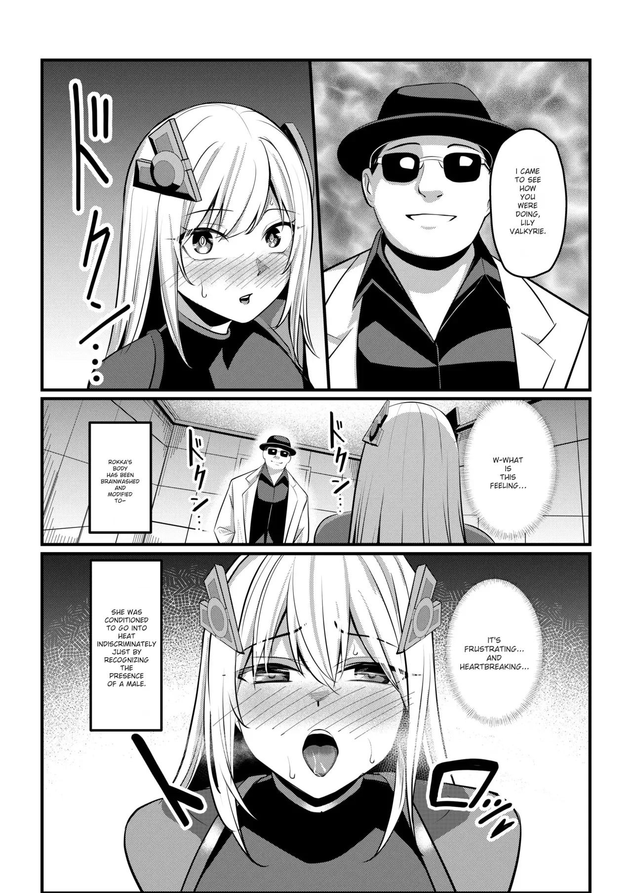 Mahou Shoujo Saint Lily Valkyrie ~Teki Soshiki ni Sennou Choukyou Sareta Mahou Shoujo ga Seishori Sentouin ni Ochiru made~ Chapter 1 - page 36