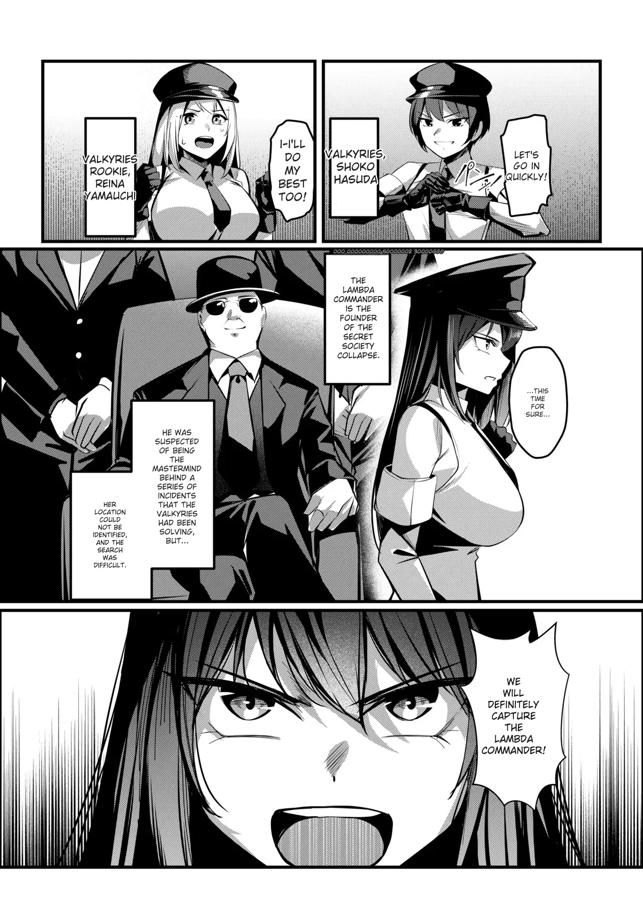 Mahou Shoujo Saint Lily Valkyrie ~Teki Soshiki ni Sennou Choukyou Sareta Mahou Shoujo ga Seishori Sentouin ni Ochiru made~ Chapter 1 - page 5
