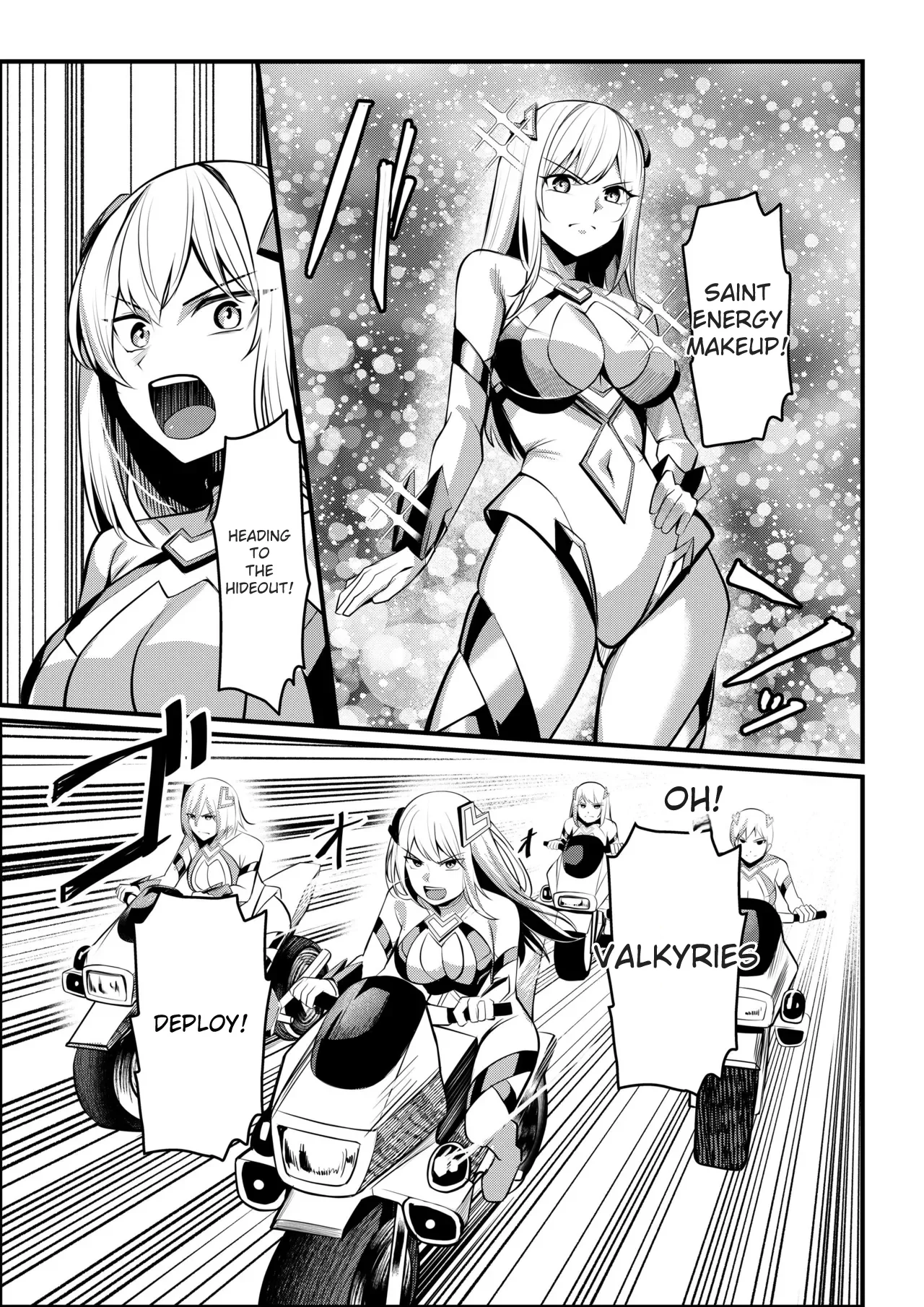 Mahou Shoujo Saint Lily Valkyrie ~Teki Soshiki ni Sennou Choukyou Sareta Mahou Shoujo ga Seishori Sentouin ni Ochiru made~ Chapter 1 - page 6