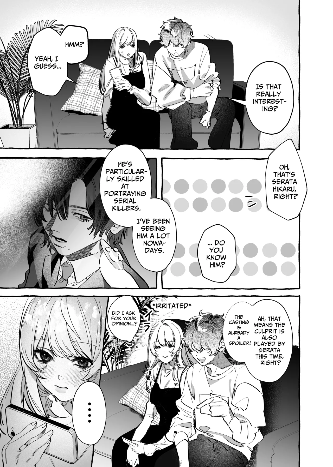 I Got A Message From The "Up-and-coming Actor" Hikaru Serata Chapter 1 - page 13