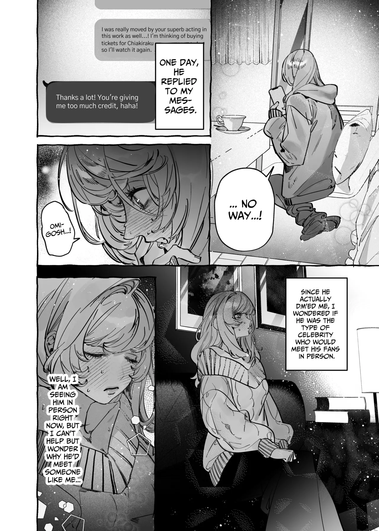 I Got A Message From The "Up-and-coming Actor" Hikaru Serata Chapter 1 - page 6