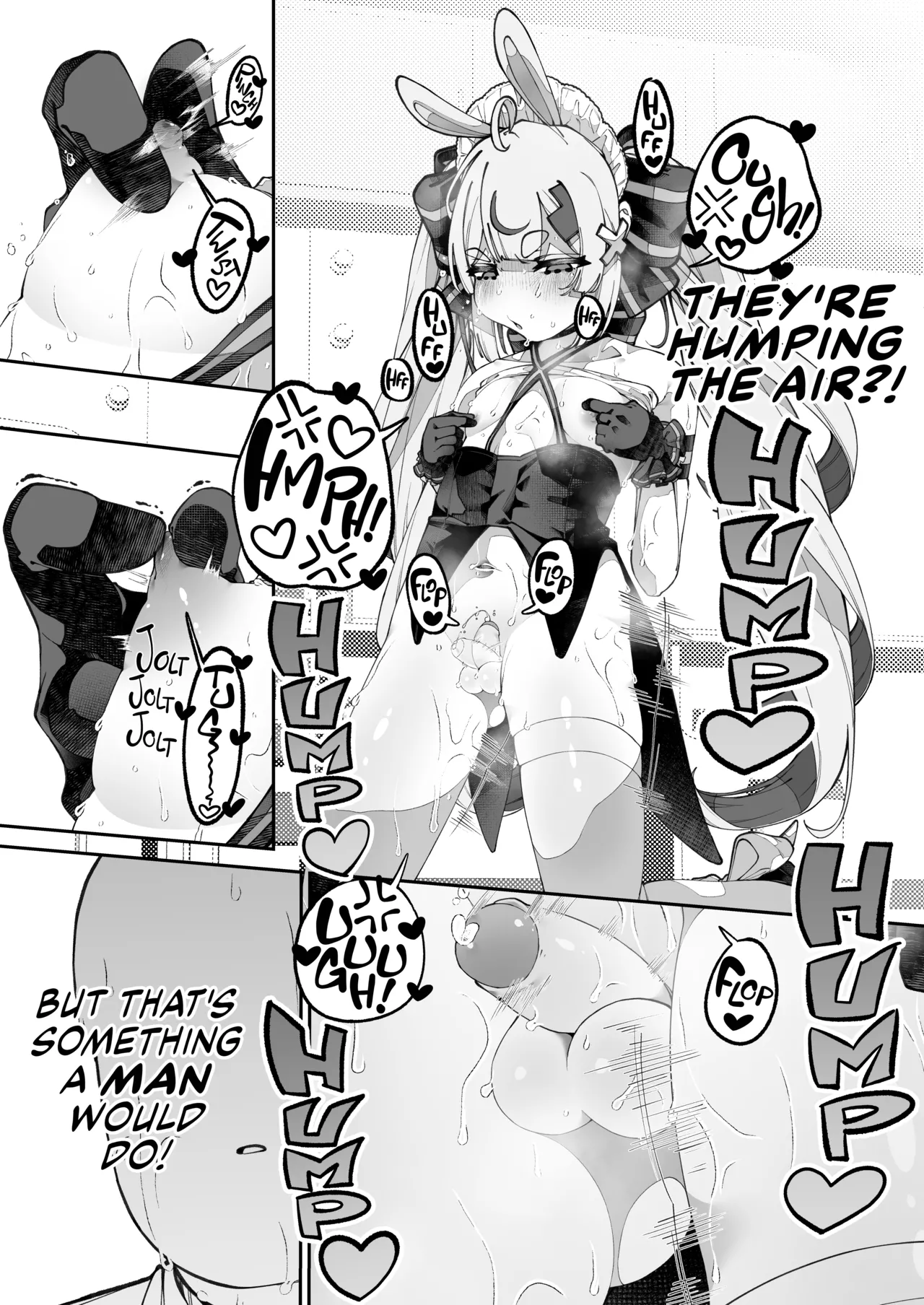 Mannen Hatsujou Usagi Oji-san, Saimin ni Kakatte Shimau Chapter 1 - page 12