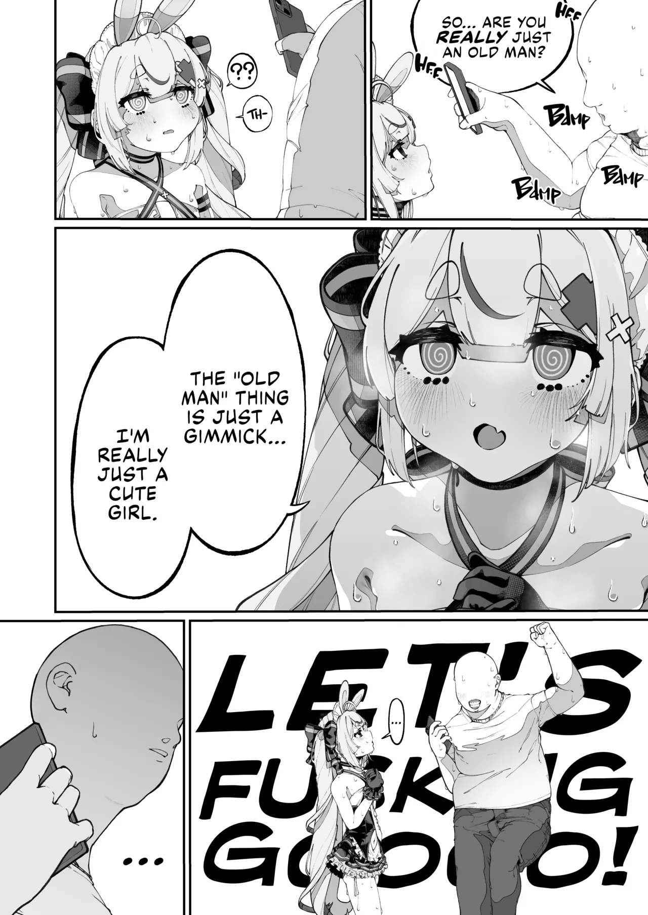 Mannen Hatsujou Usagi Oji-san, Saimin ni Kakatte Shimau Chapter 1 - page 6