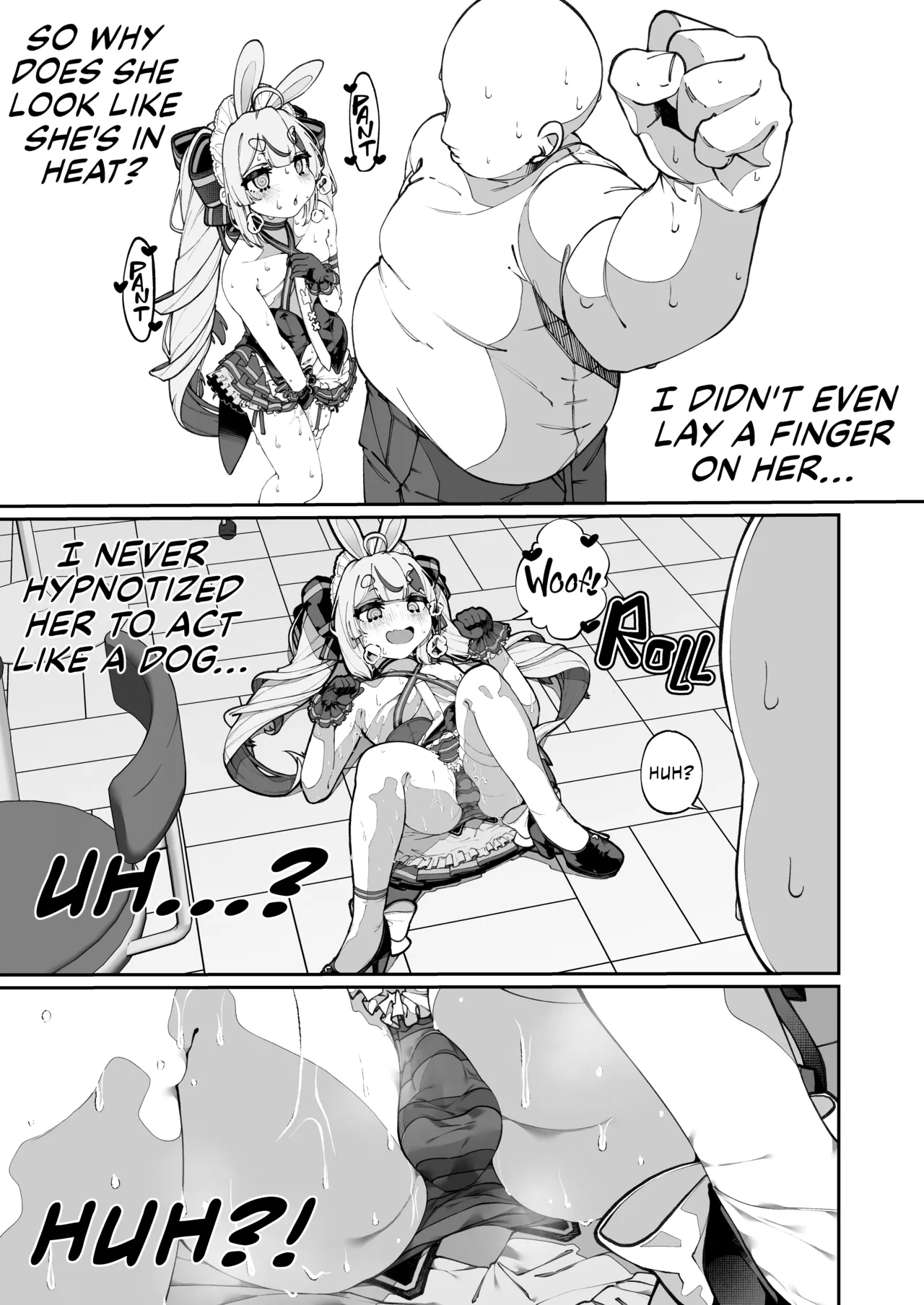 Mannen Hatsujou Usagi Oji-san, Saimin ni Kakatte Shimau Chapter 1 - page 7