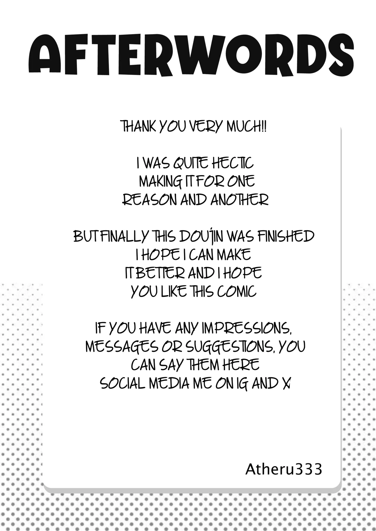 That person actually come at my house Chapter 1 - page 19