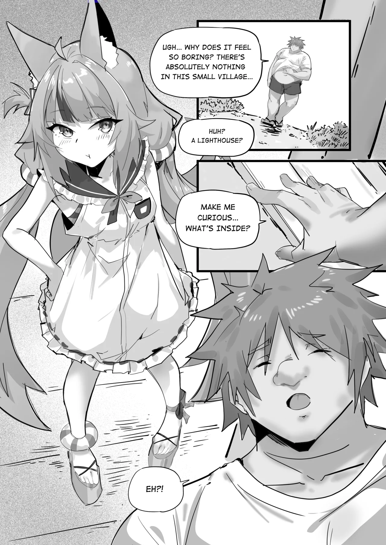 That person actually come at my house Chapter 1 - page 3