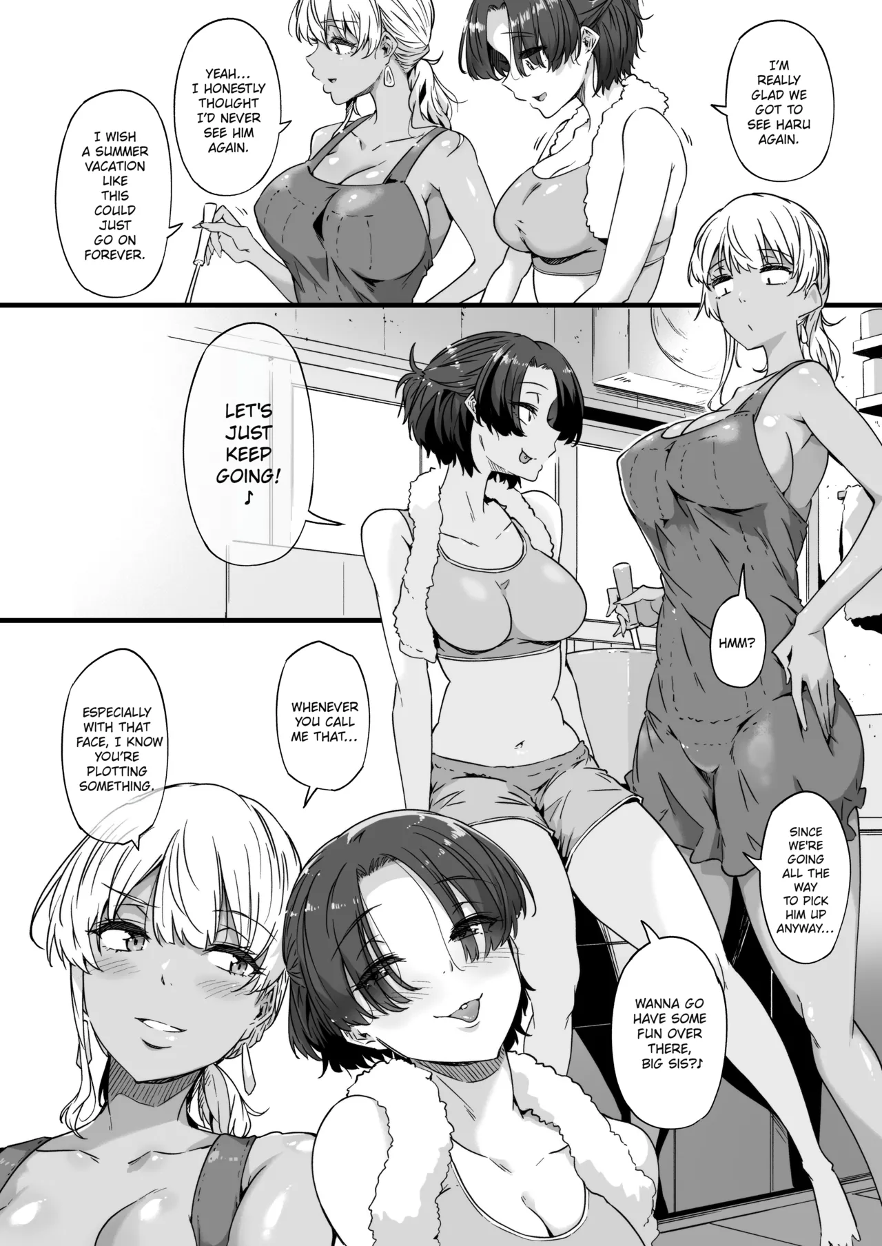 My Twin Childhood Friends are Extremely Naughty 2 Chapter 1 - page 8