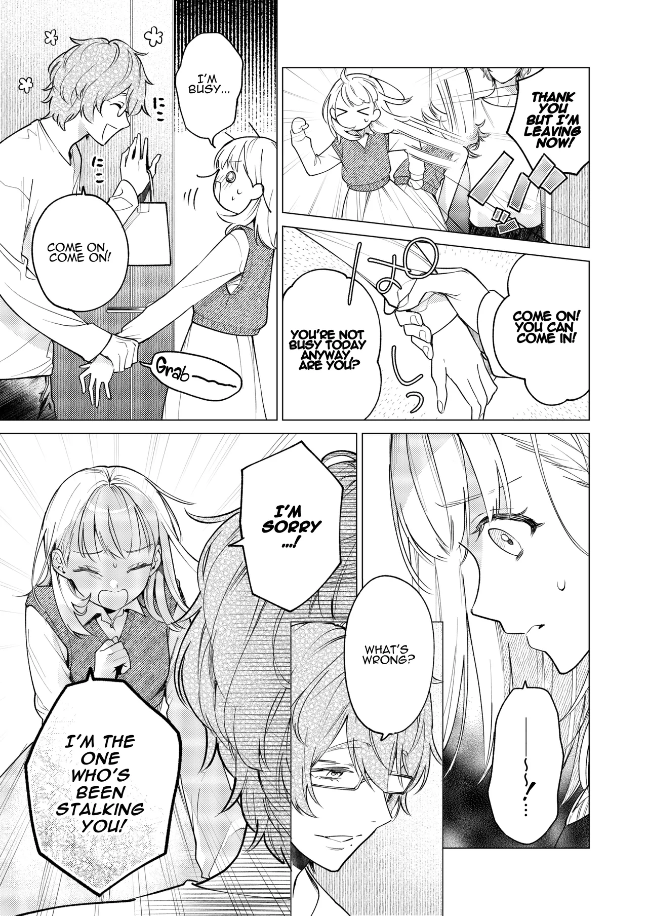 The Neighbor in Room 203 Disappeared Leaving their Keys Behind. Chapter 1 - page 12