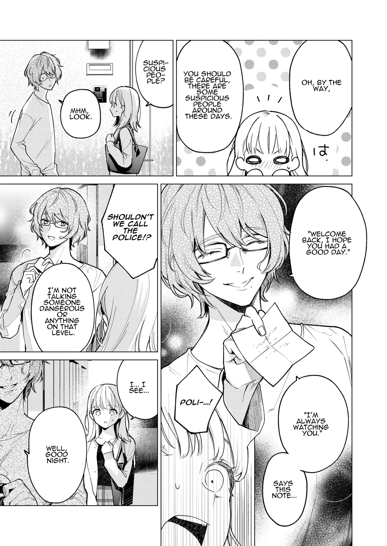 The Neighbor in Room 203 Disappeared Leaving their Keys Behind. Chapter 1 - page 4