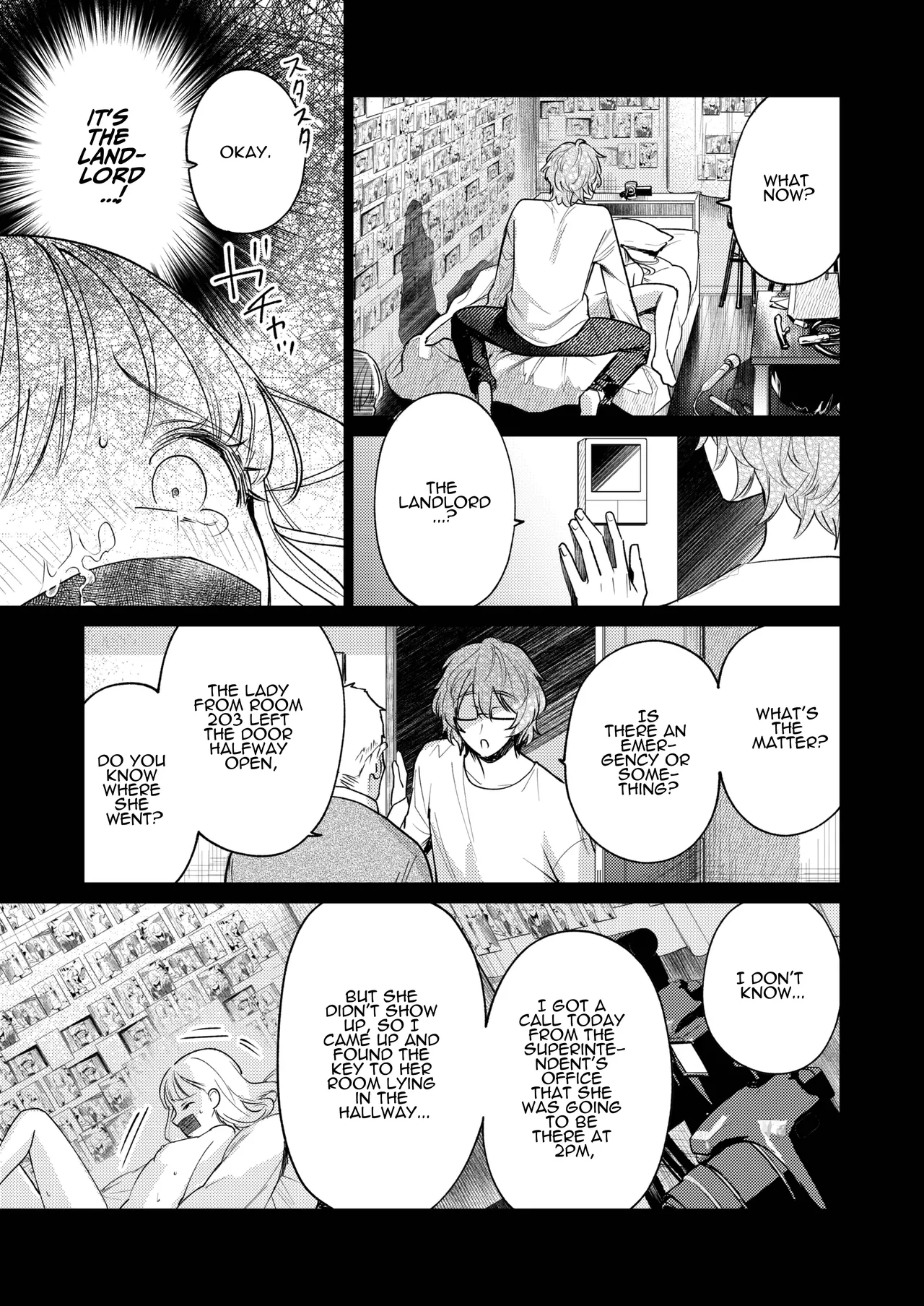 The Neighbor in Room 203 Disappeared Leaving their Keys Behind. Chapter 1 - page 58