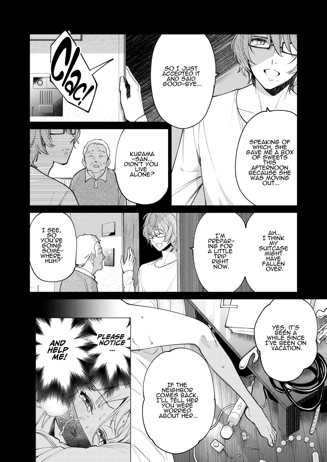 The Neighbor in Room 203 Disappeared Leaving their Keys Behind. Chapter 1 - page 59