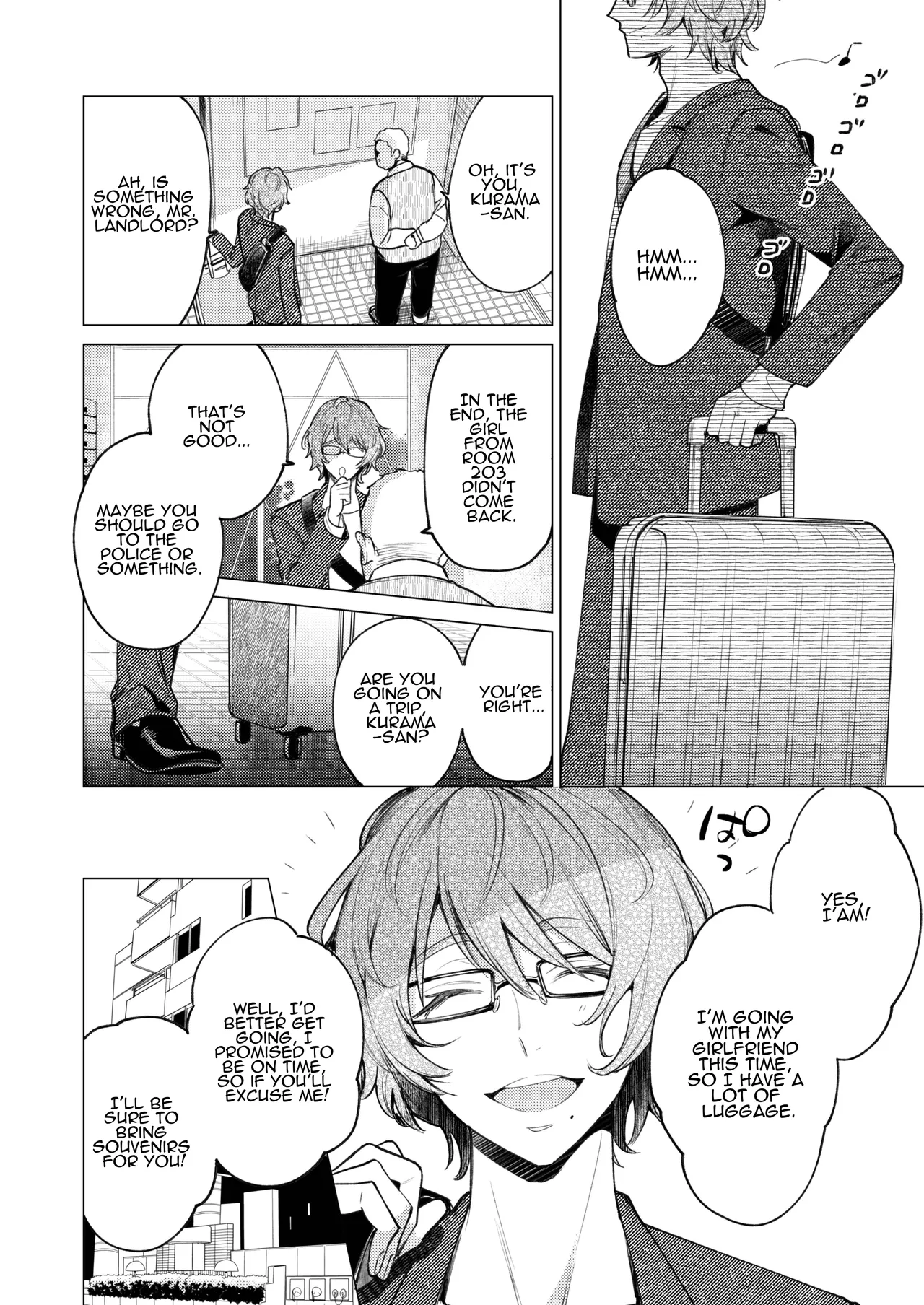 The Neighbor in Room 203 Disappeared Leaving their Keys Behind. Chapter 1 - page 77