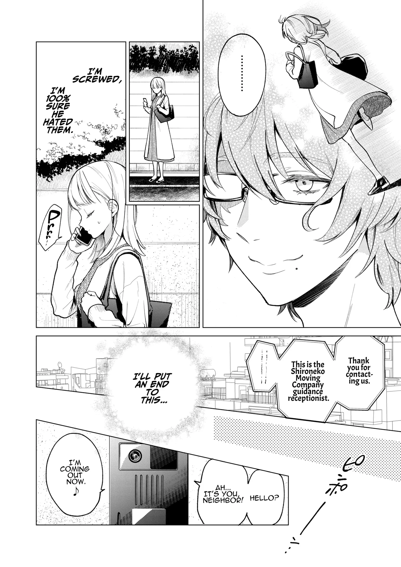 The Neighbor in Room 203 Disappeared Leaving their Keys Behind. Chapter 1 - page 9