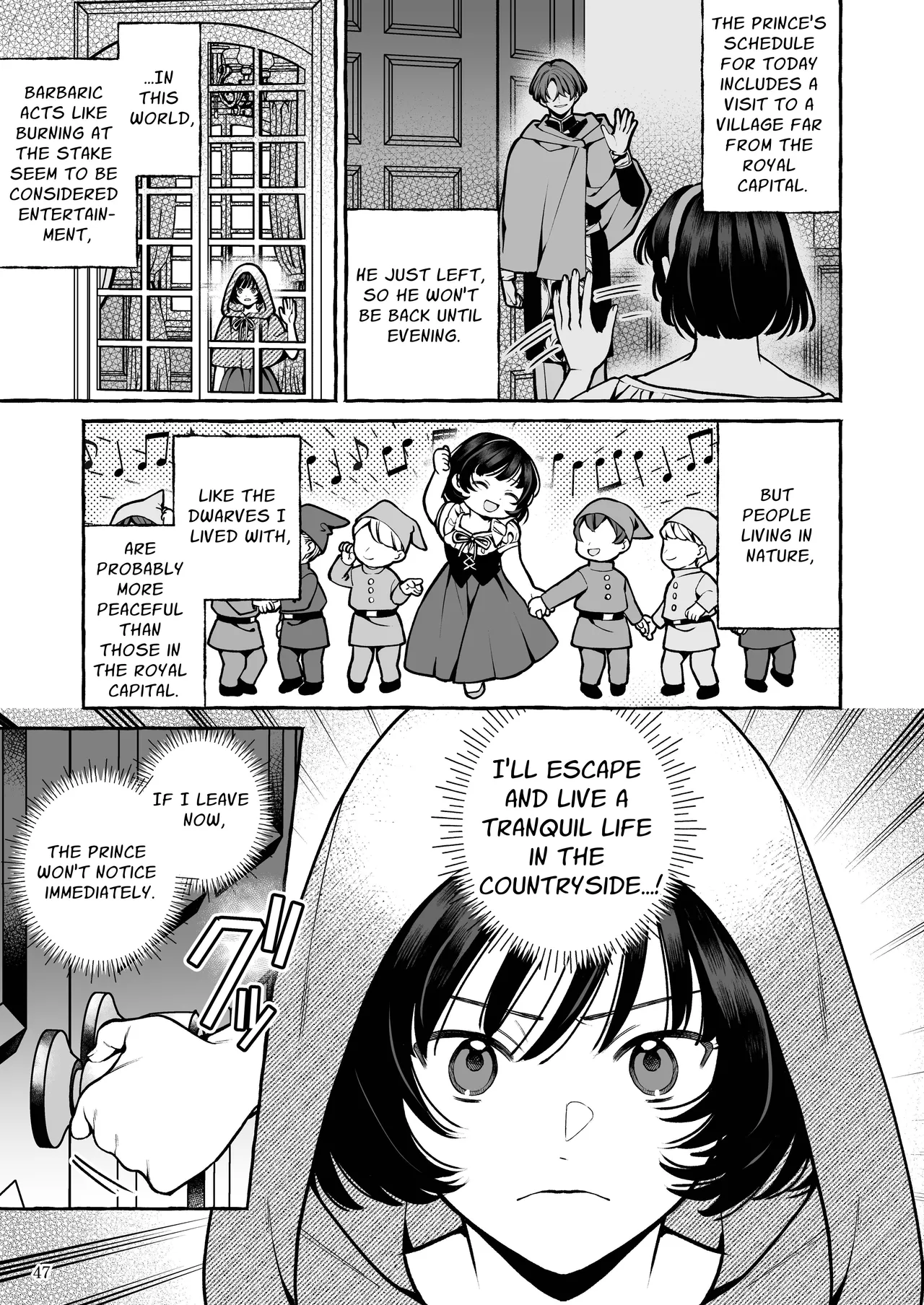 Snow White Can't Sleep Chapter 1 - page 48