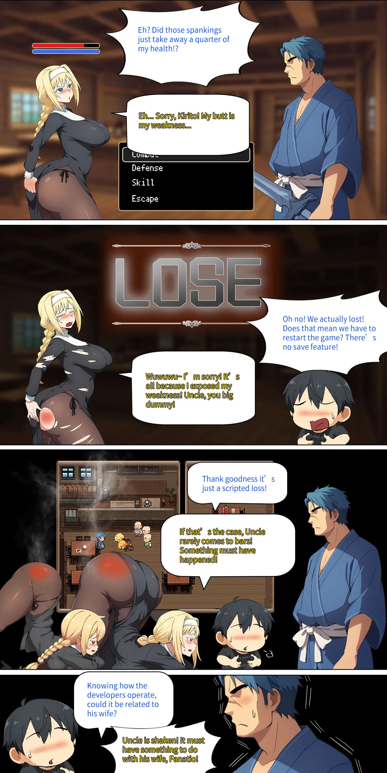 Asuna Family - Part 2 Chapter 1 - page 76