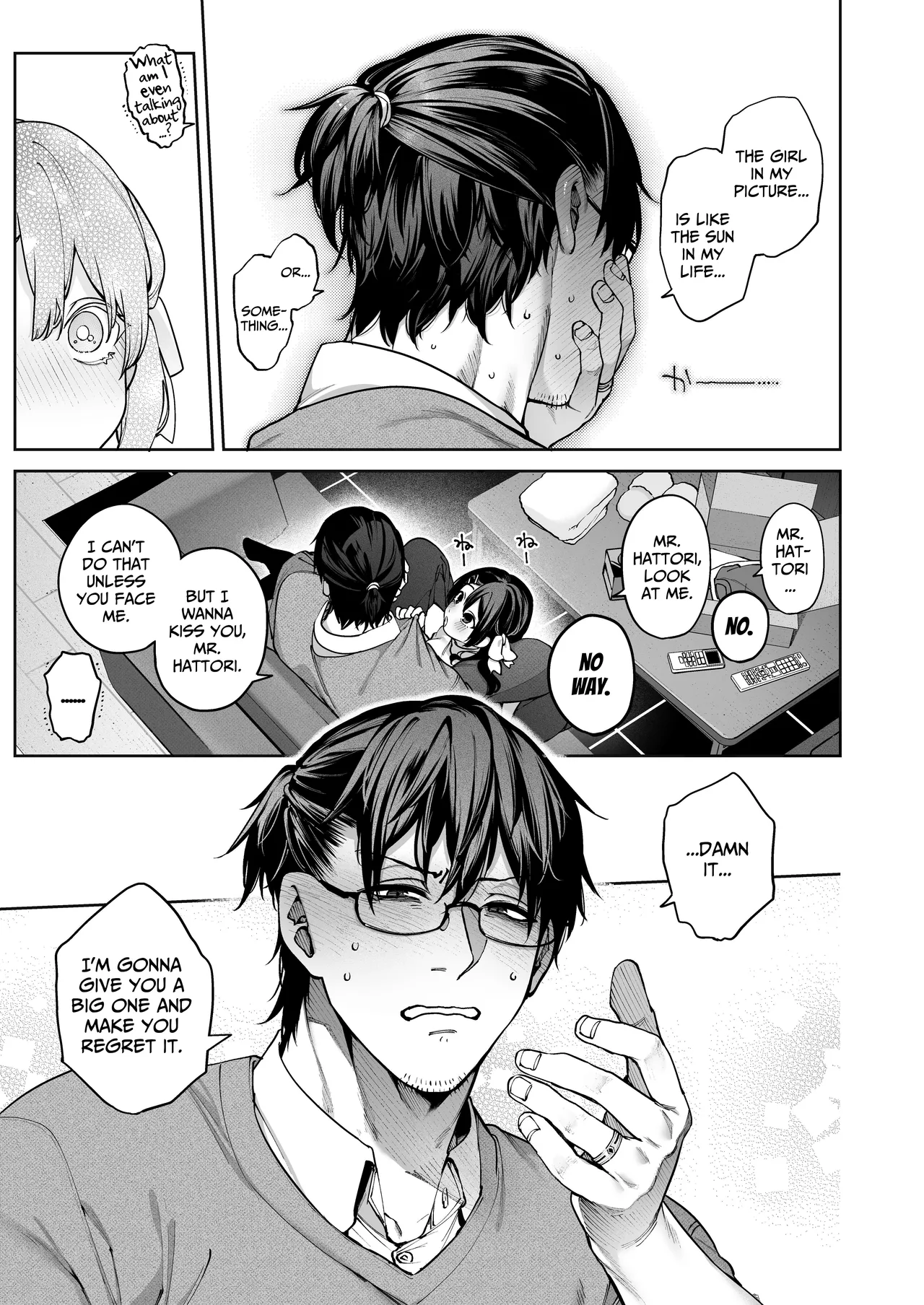 Mr. Hattori Doesn't Need a Girlfriend Cont'd! ~We're finally alone, so can I fuck your brains out?~ Chapter 1 - page 25