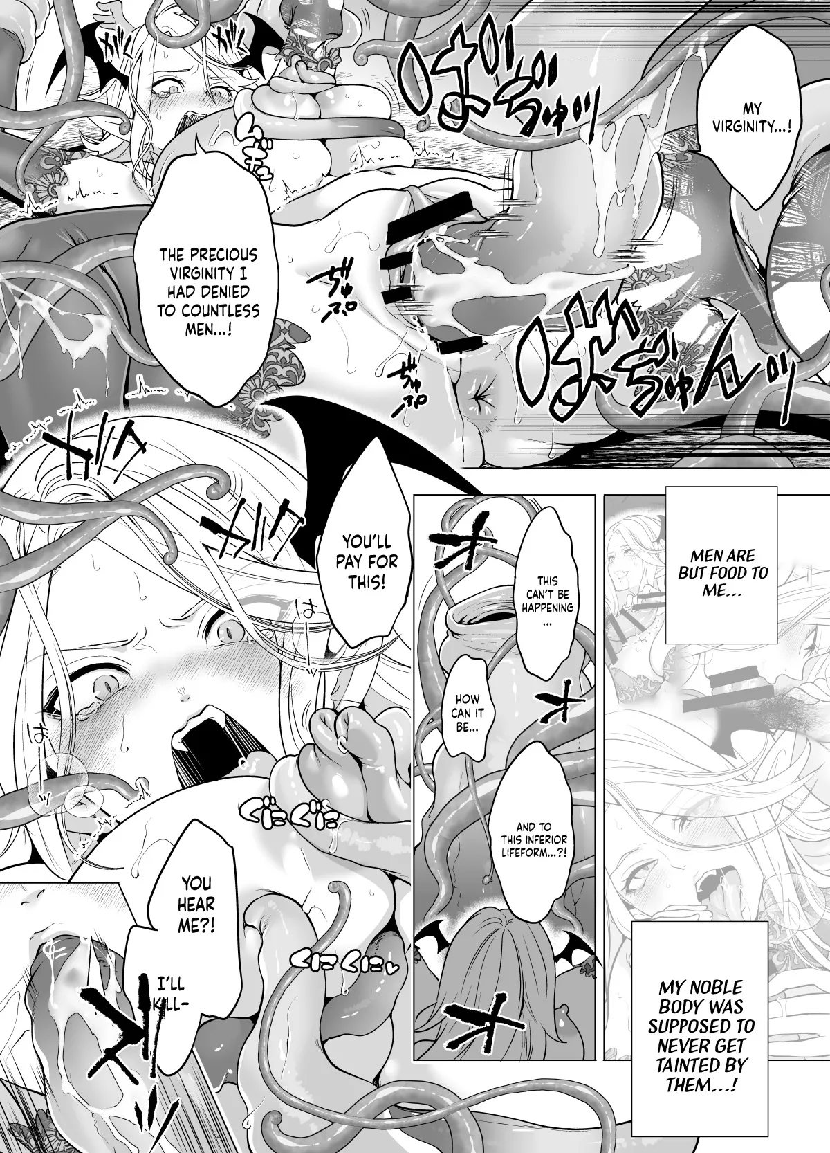 Shokushu Kan Haramase de Takabisha Succubus o Wakaraseru! Chapter 1 - page 13