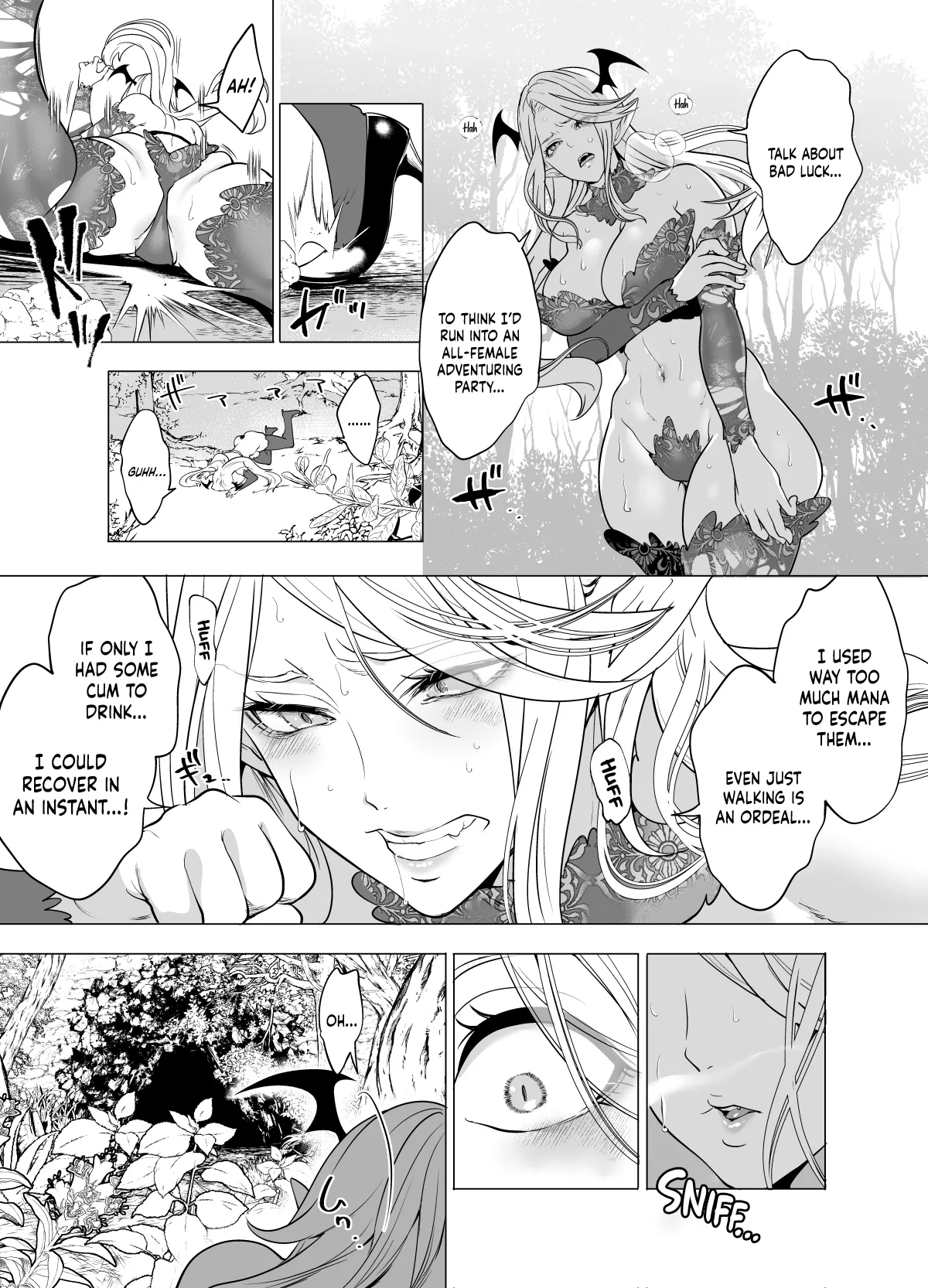 Shokushu Kan Haramase de Takabisha Succubus o Wakaraseru! Chapter 1 - page 6