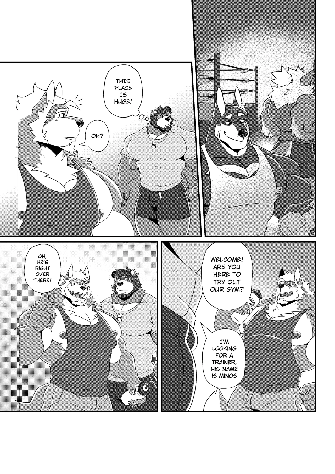 GYM GRIND Chapter 1 - page 5