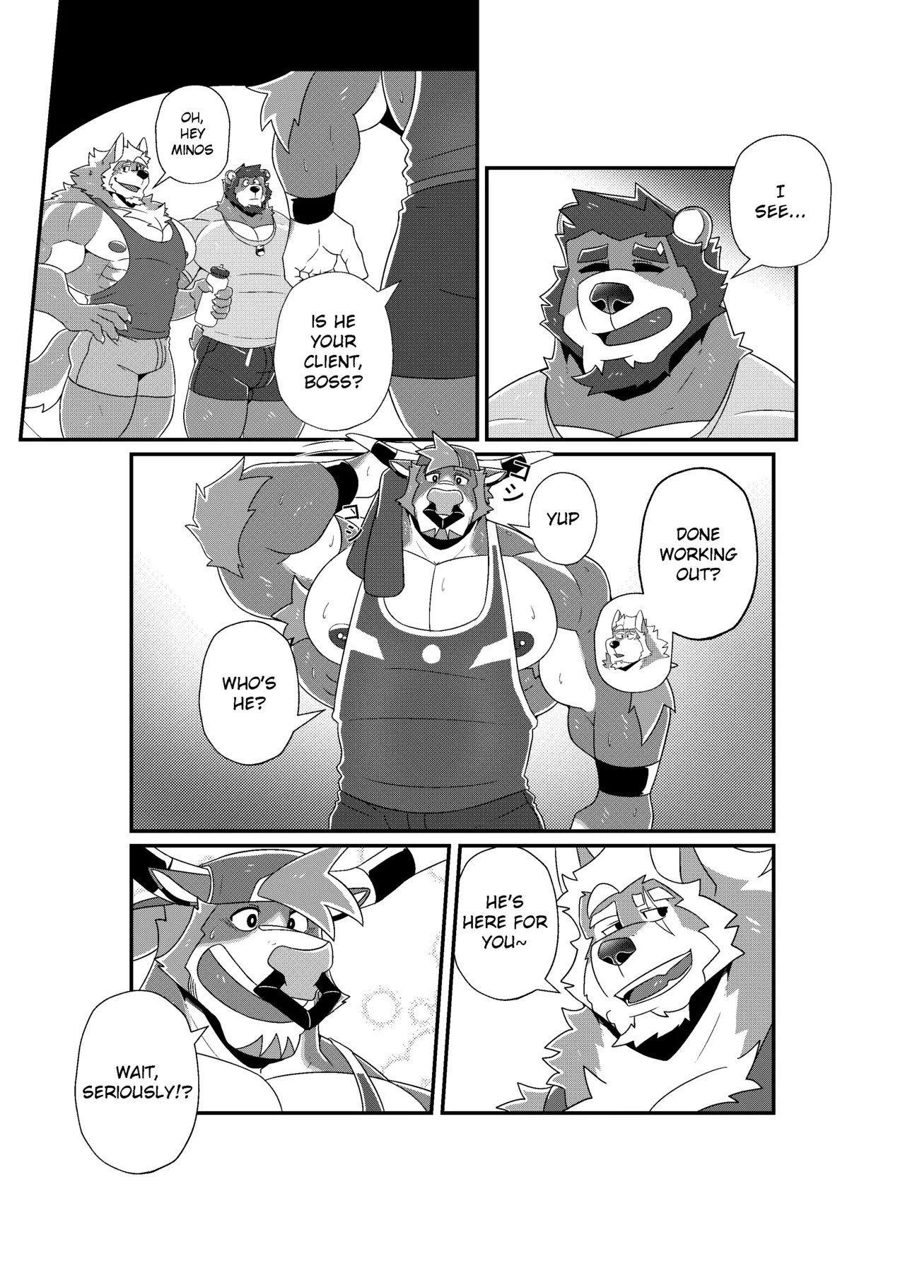 GYM GRIND Chapter 1 - page 8
