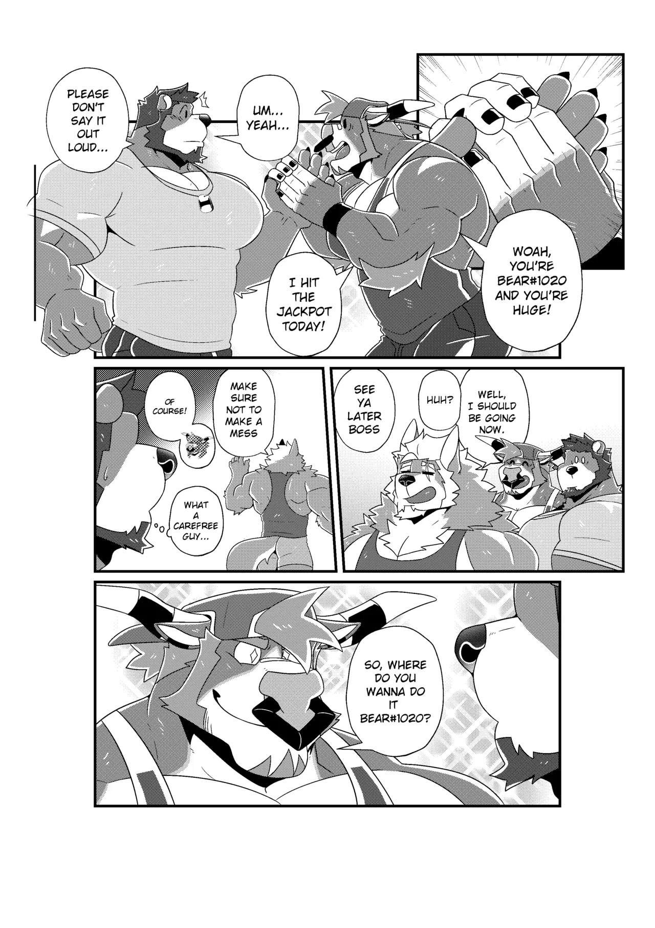 GYM GRIND Chapter 1 - page 9