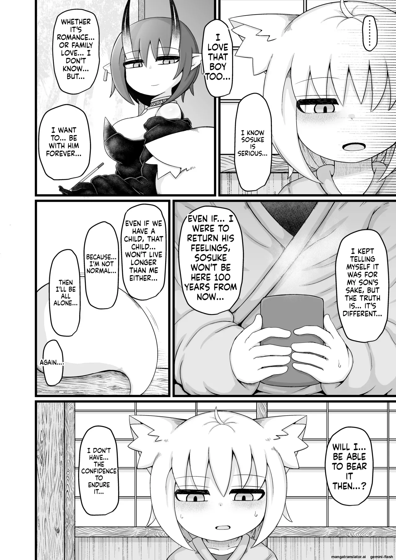 Loli Baba Okaa-san wa Oshi ni Yowai 10 Chapter 1 - page 21
