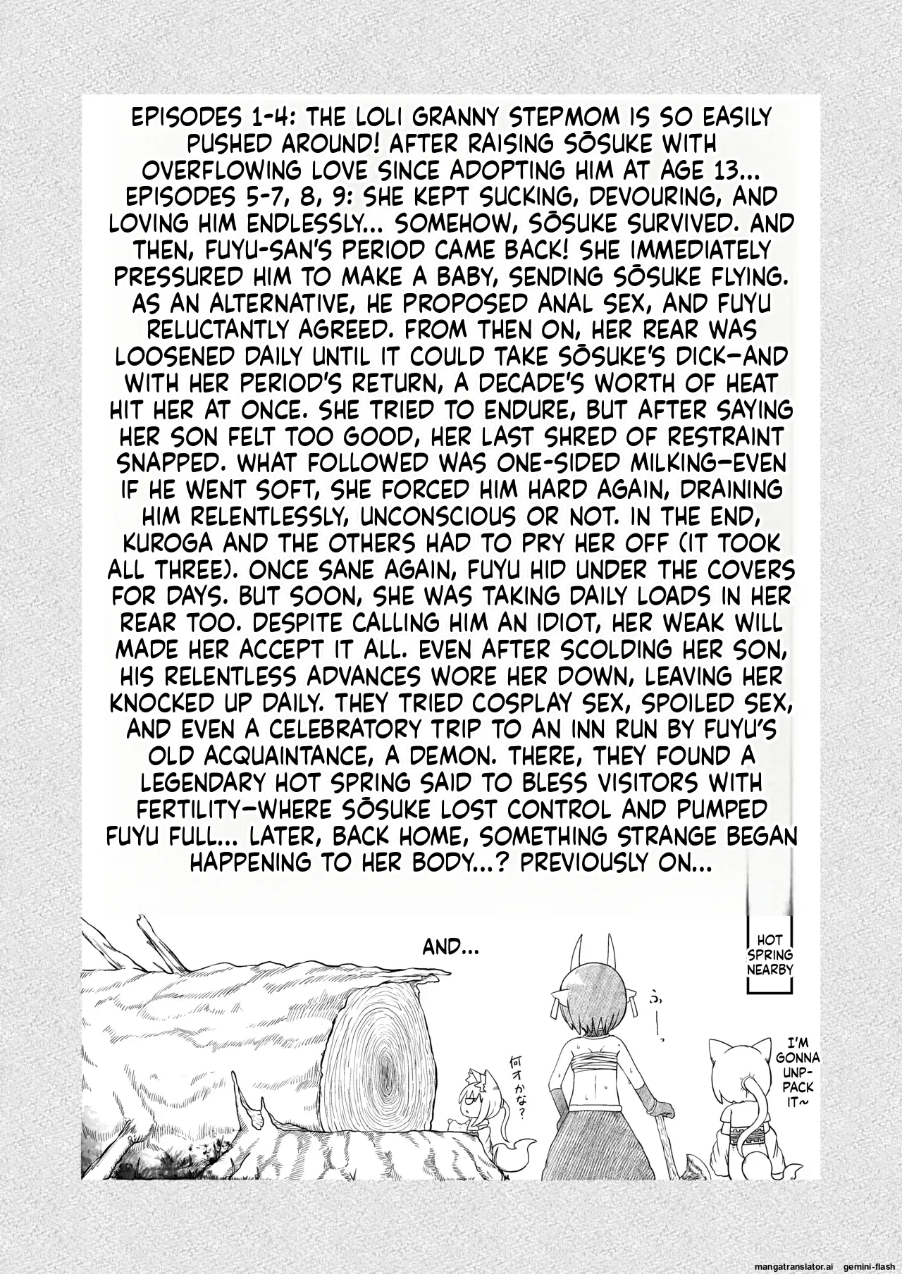 Loli Baba Okaa-san wa Oshi ni Yowai 10 Chapter 1 - page 3