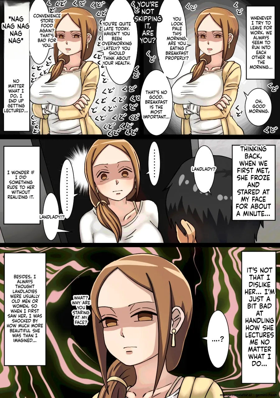 Aida ni Ooya-san to Kizukanu Uchi ni H Shiteta Hanashi Chapter 1 - page 5