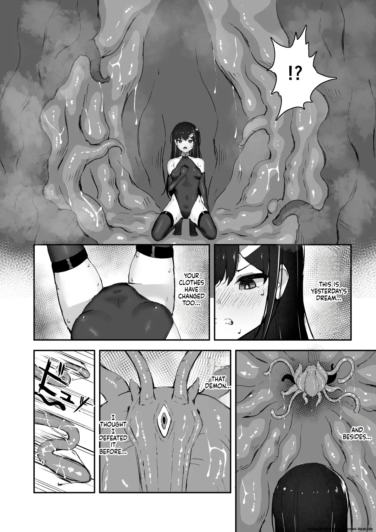 A STORY ABOUT AN ELITE PSYCHIC BEING DEFEATED BY TENTACLES IN A NIGHTMARE. Chapter 1 - page 21