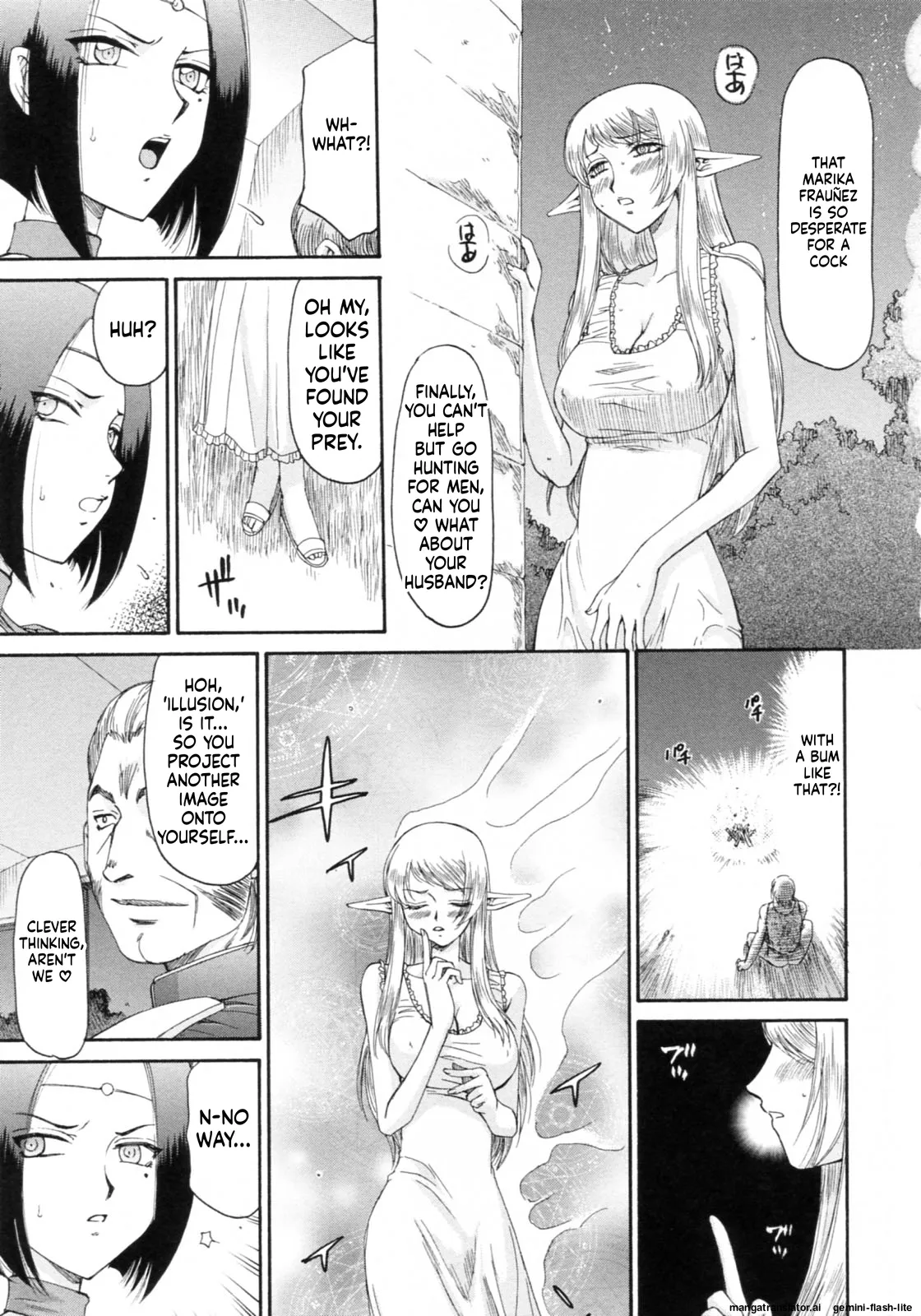 Elf Kishi Marika Injoku Yuugi Chapter 1 - page 143