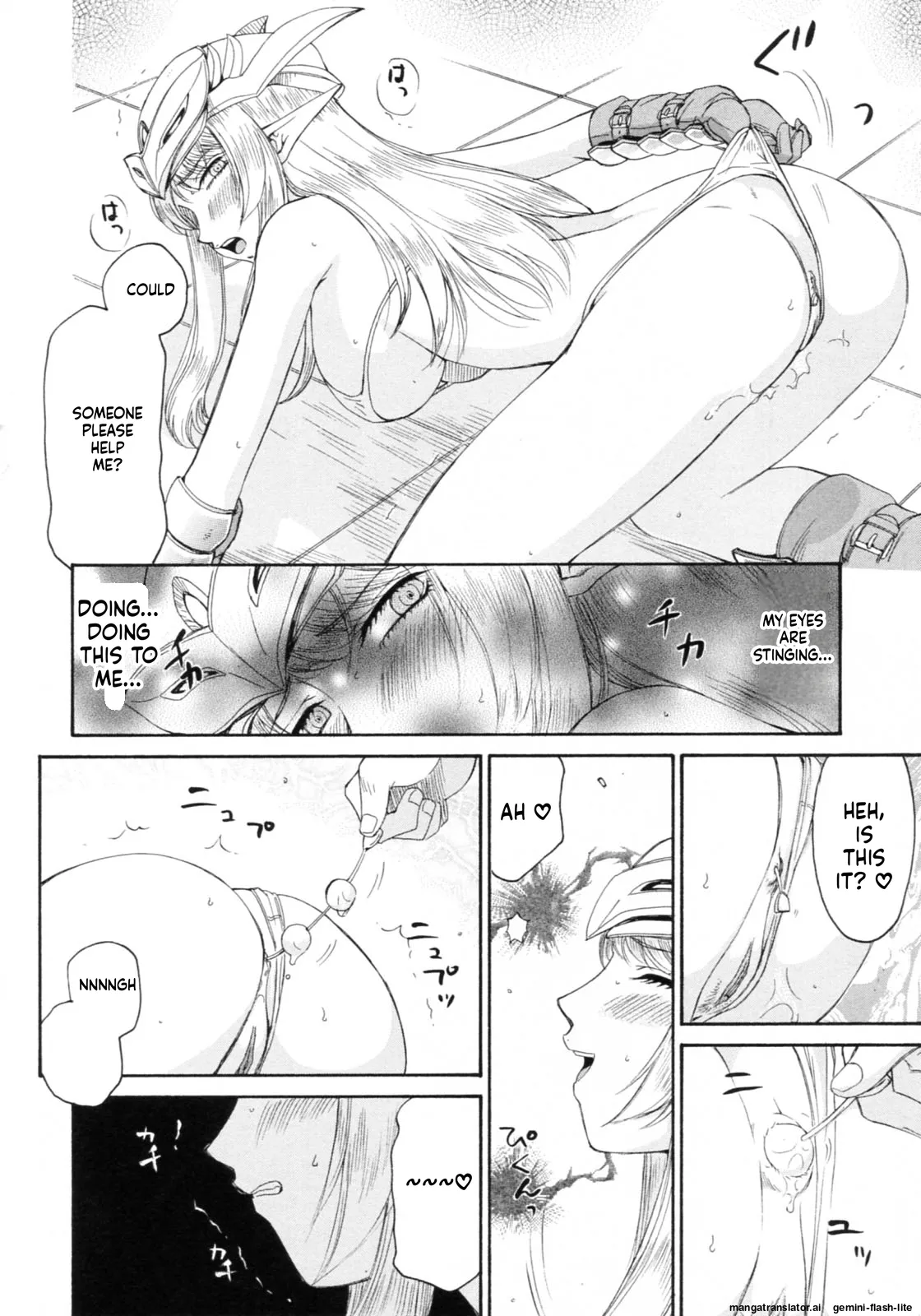 Elf Kishi Marika Injoku Yuugi Chapter 1 - page 174