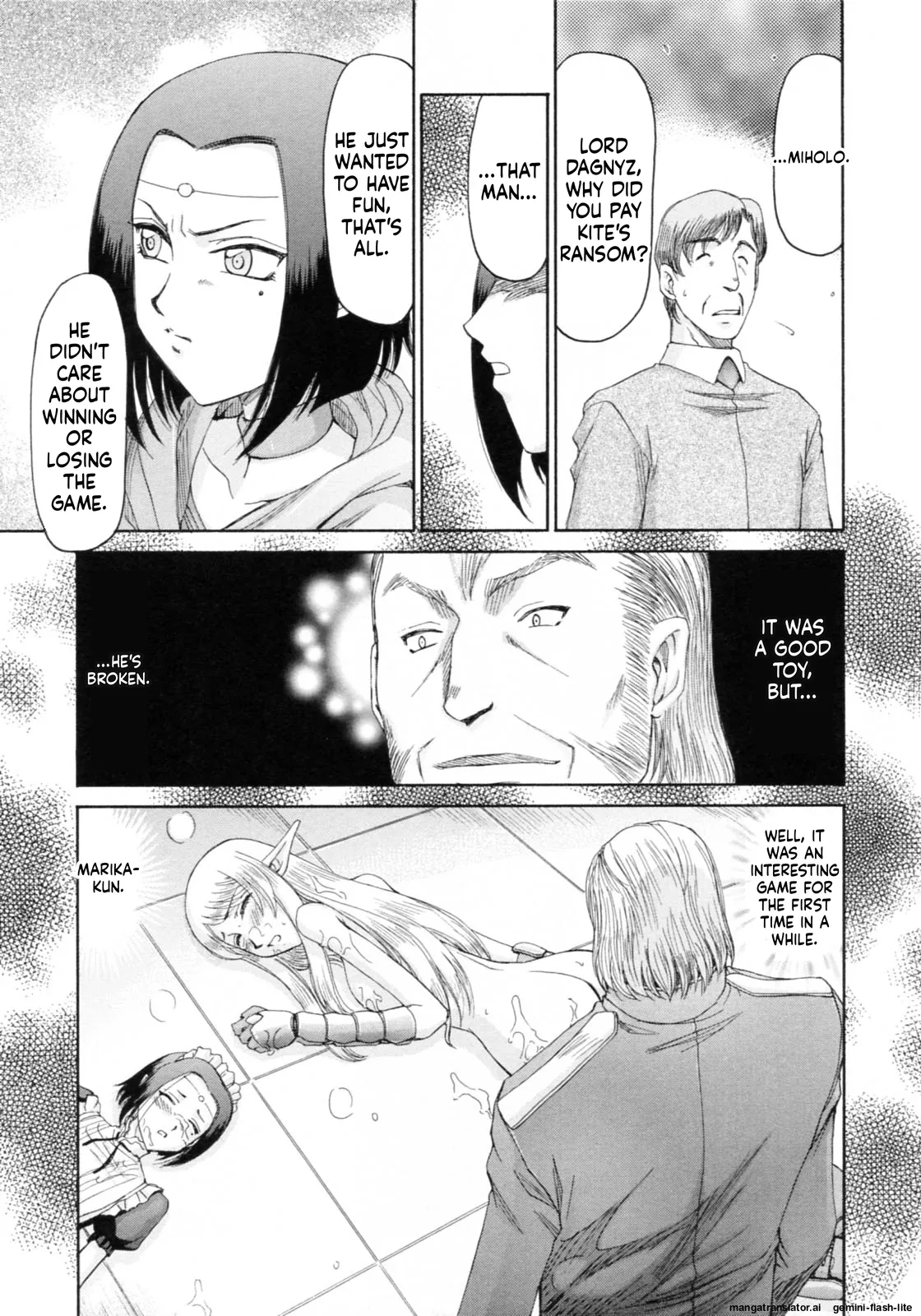 Elf Kishi Marika Injoku Yuugi Chapter 1 - page 207