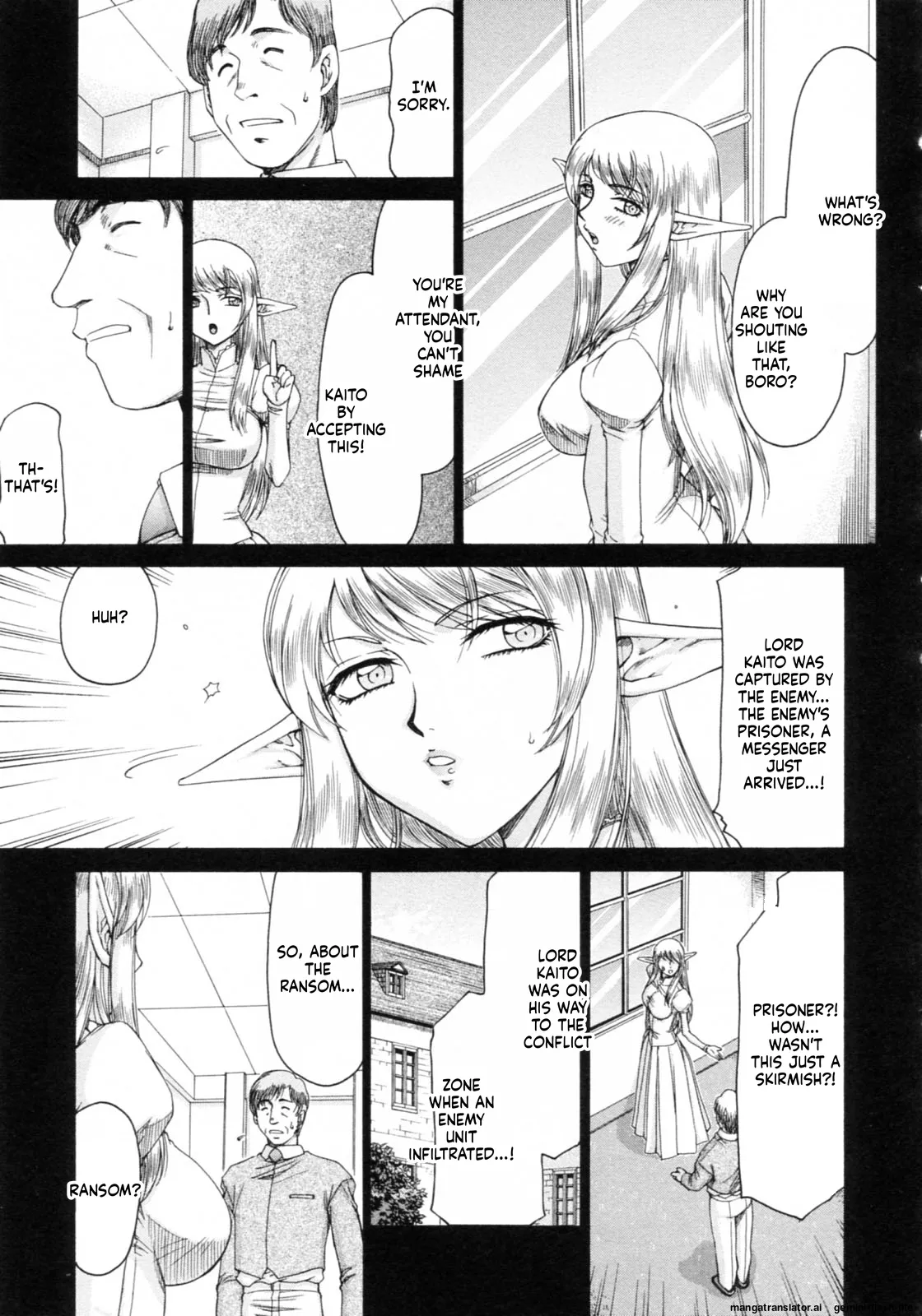 Elf Kishi Marika Injoku Yuugi Chapter 1 - page 29