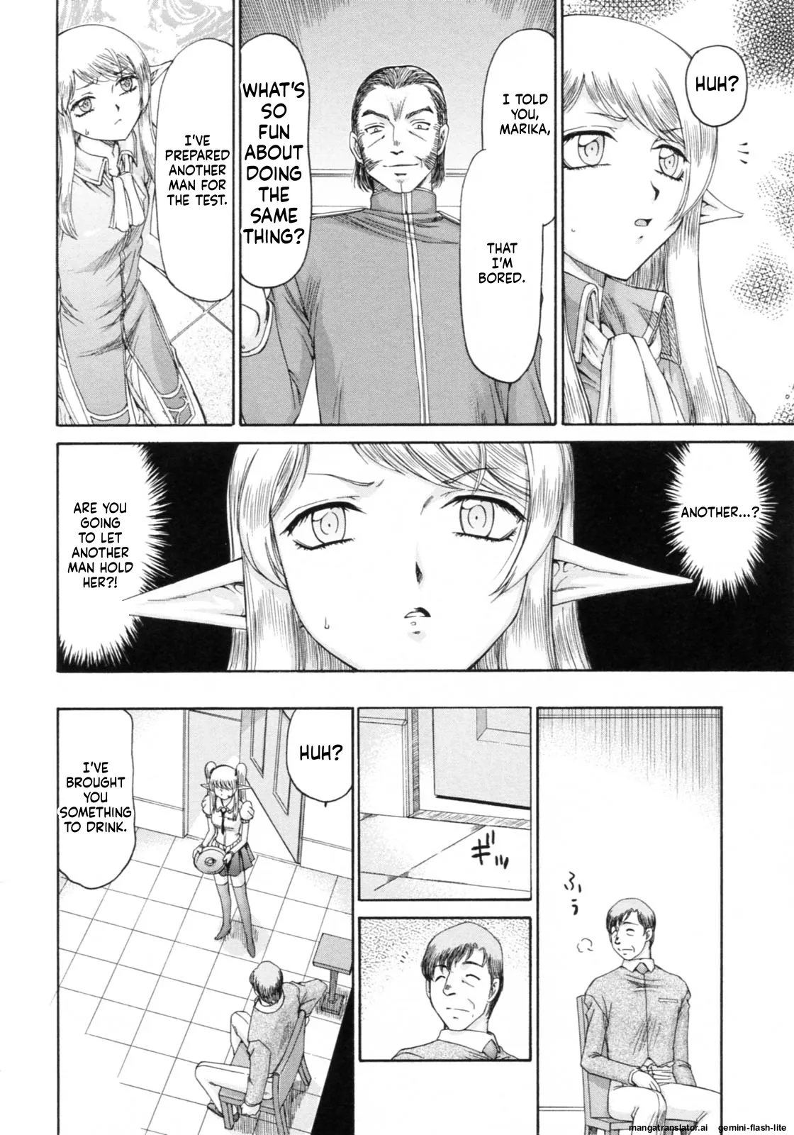 Elf Kishi Marika Injoku Yuugi Chapter 1 - page 54