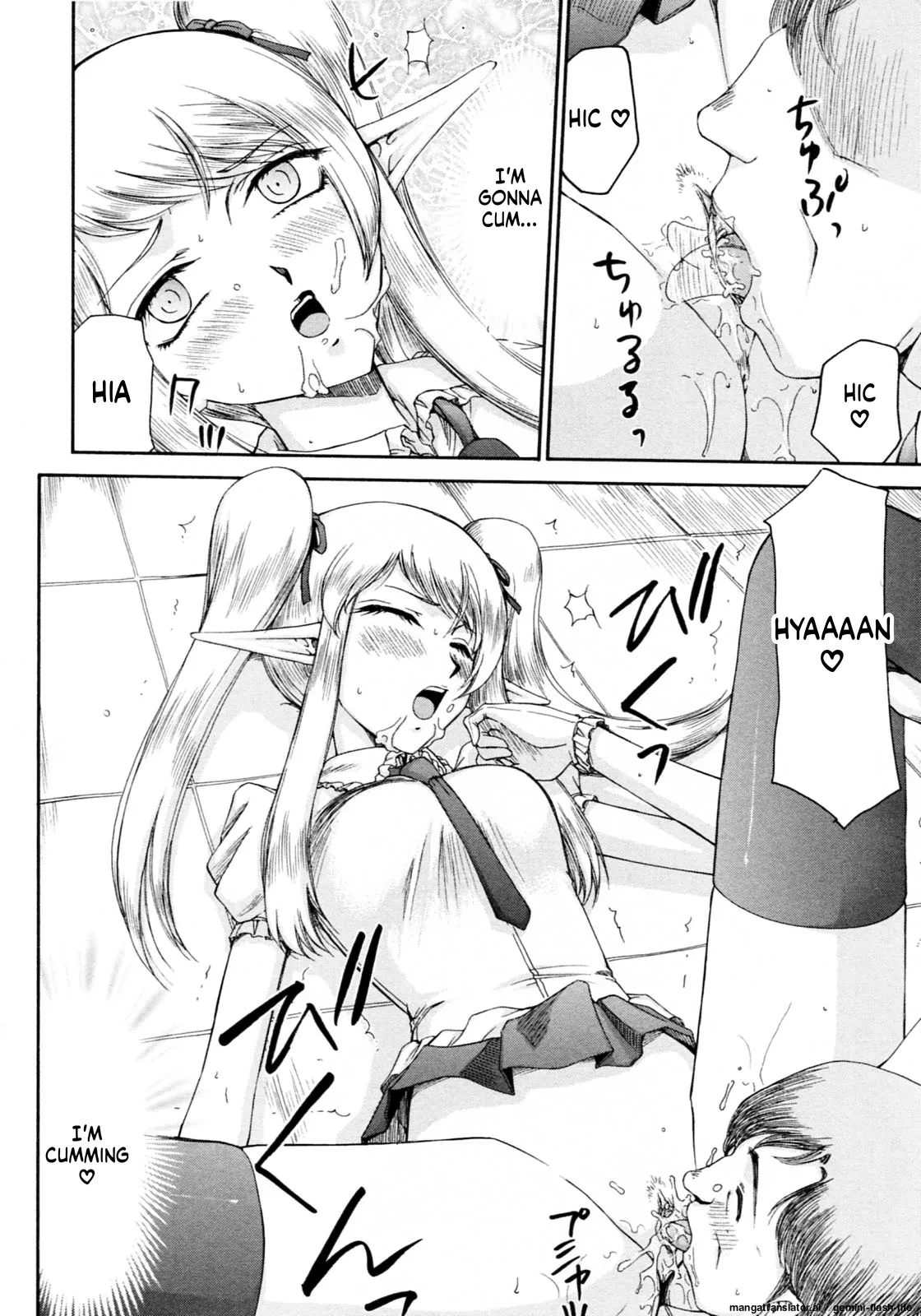 Elf Kishi Marika Injoku Yuugi Chapter 1 - page 60